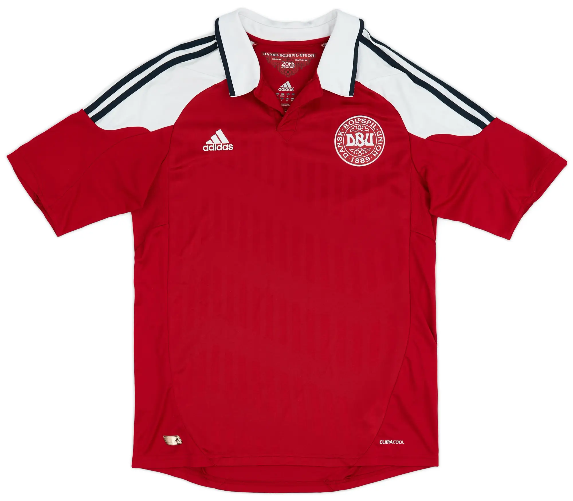 adidas 2012-13 Denmark Home Shirt - 8/10 - (S)
