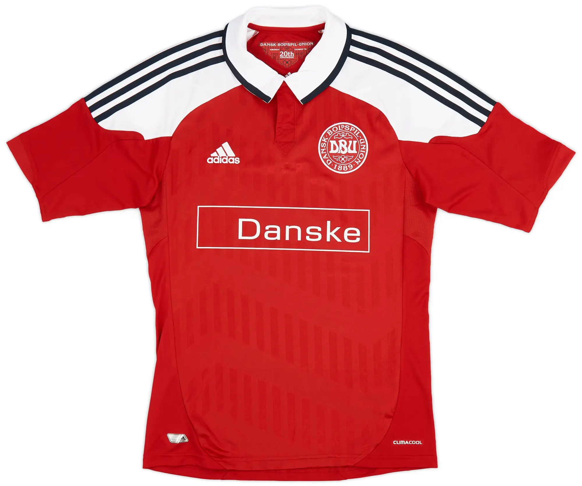 adidas 2012-13 Denmark Home Shirt - 9/10 - (S)