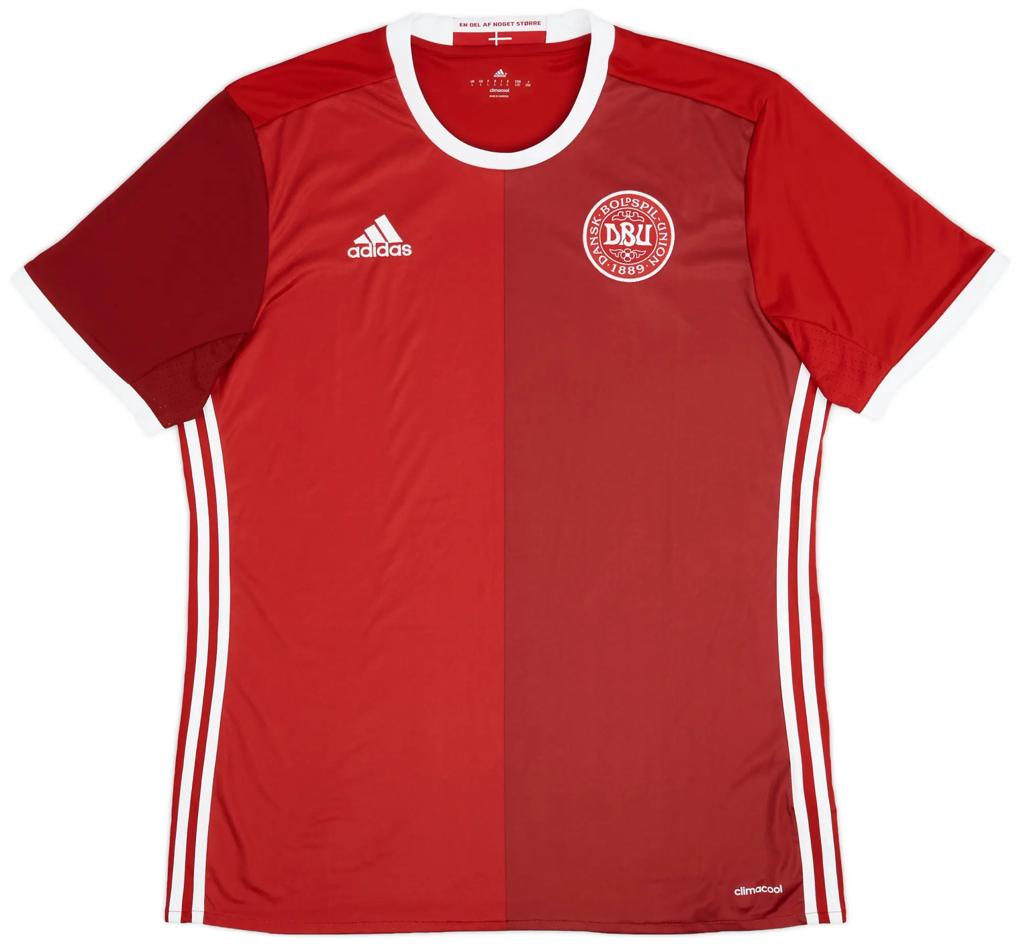 adidas 2015-16 Denmark Home Shirt - 10/10 - (L)