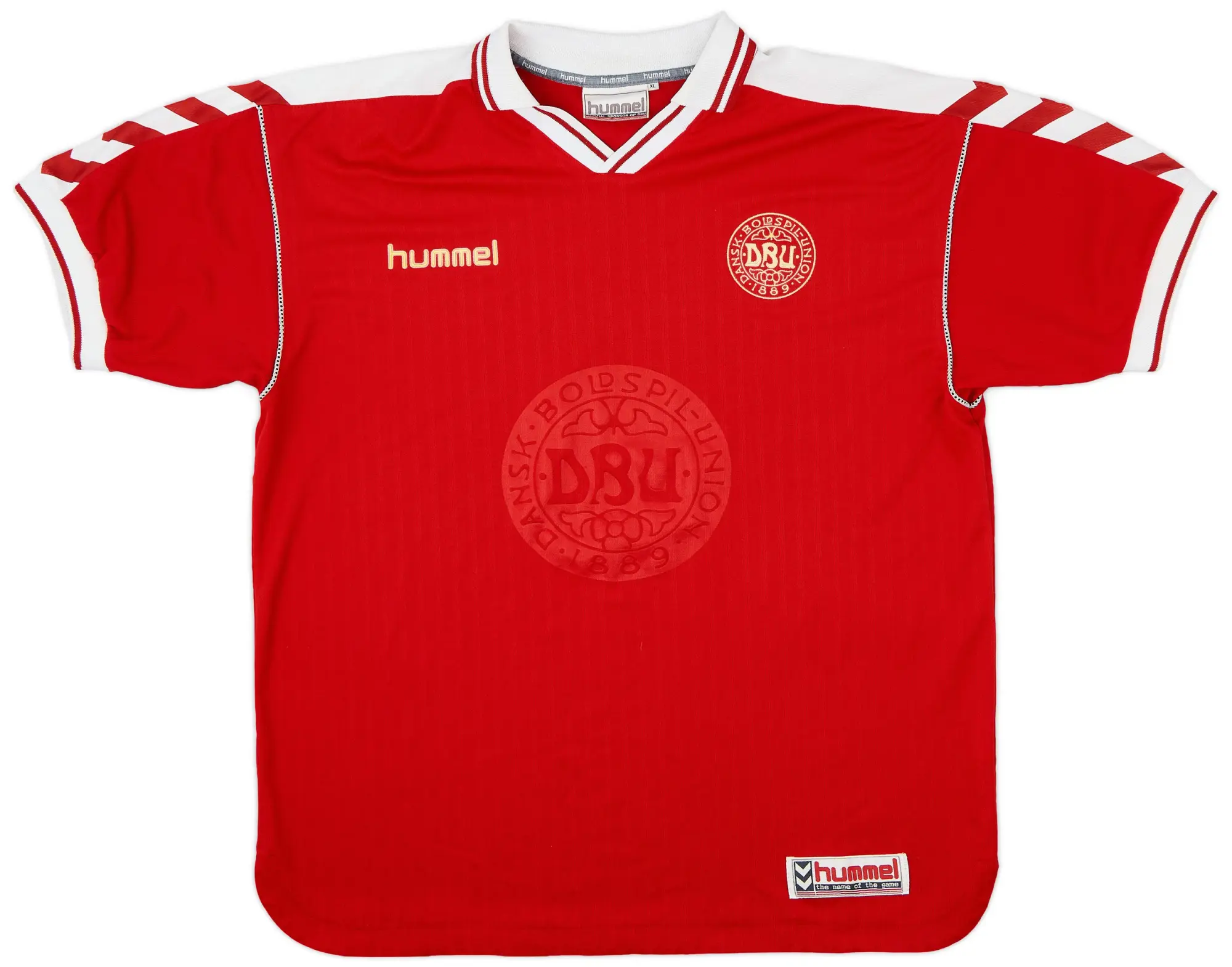 Hummel 1998 Denmark Home Shirt - 7/10 - (XL)