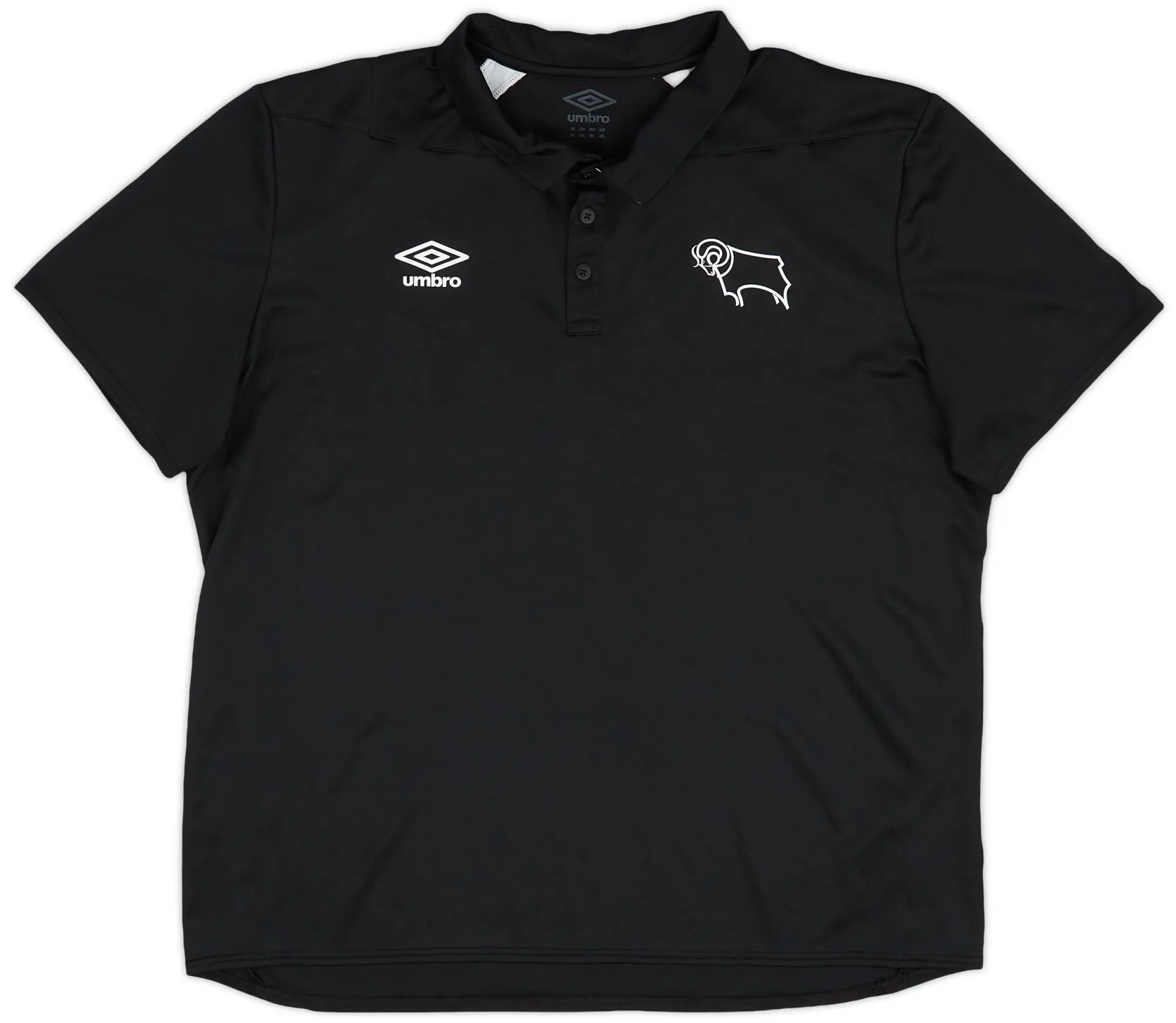 2018-19 Derby County Umbro Polo Shirt - 9/10 - (XXL)