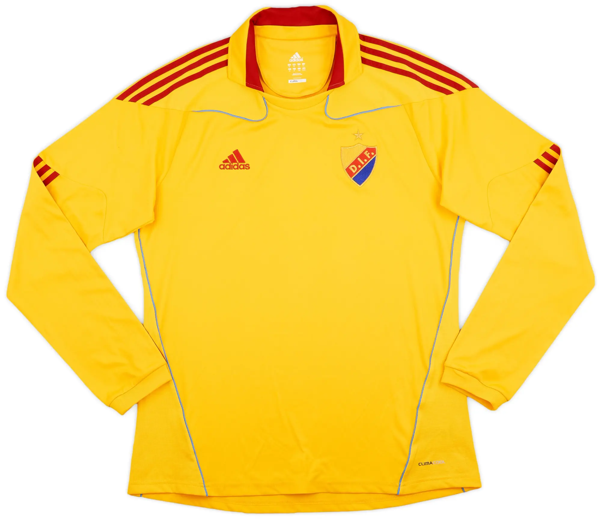 adidas 2010-11 Djurgardens Away L/S Shirt - 8/10 - (XL)