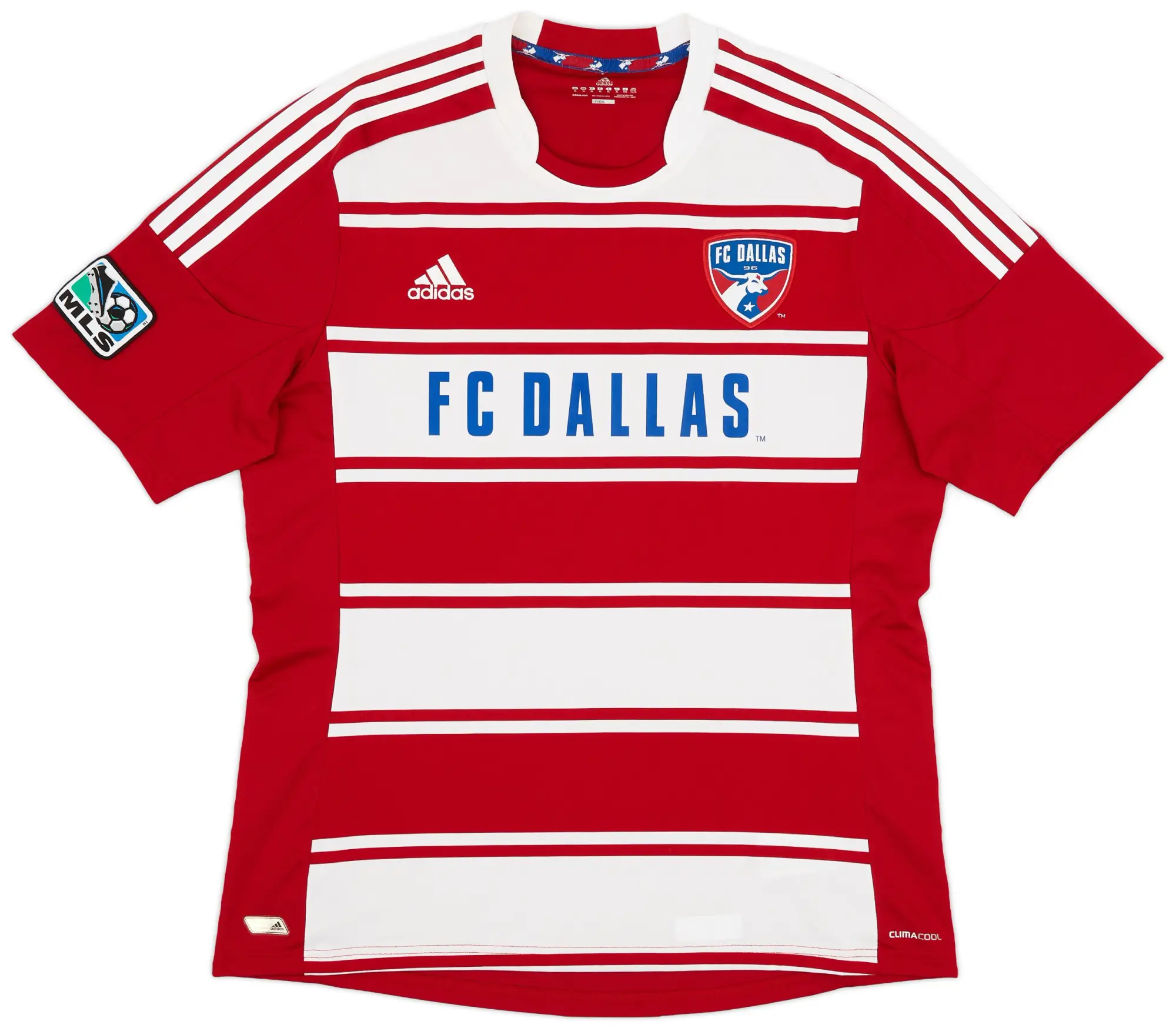 adidas 2012-14 FC Dallas Home Shirt - 9/10 - (XL)