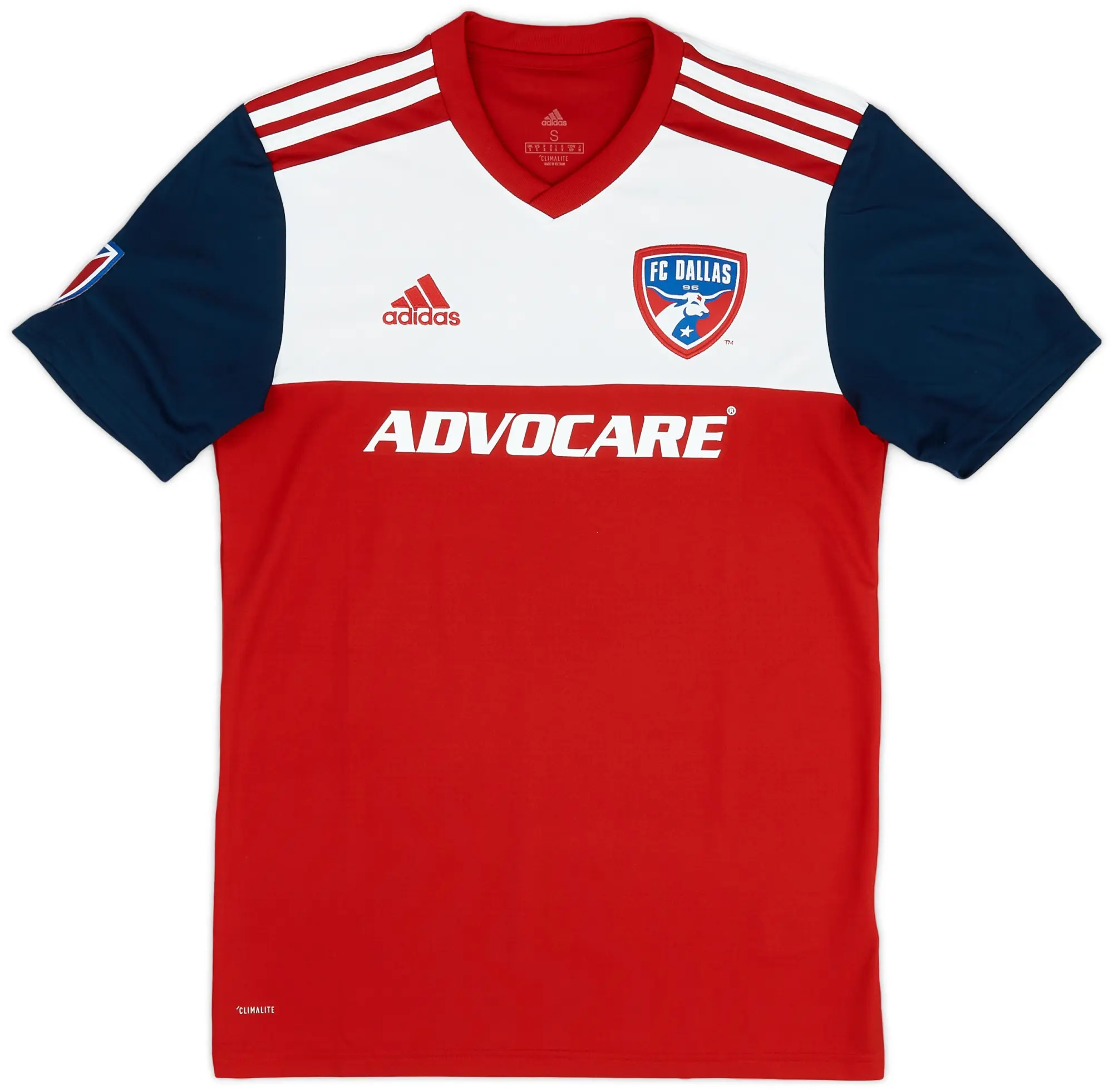 adidas 2018-19 FC Dallas Home Shirt - 9/10 - (S)