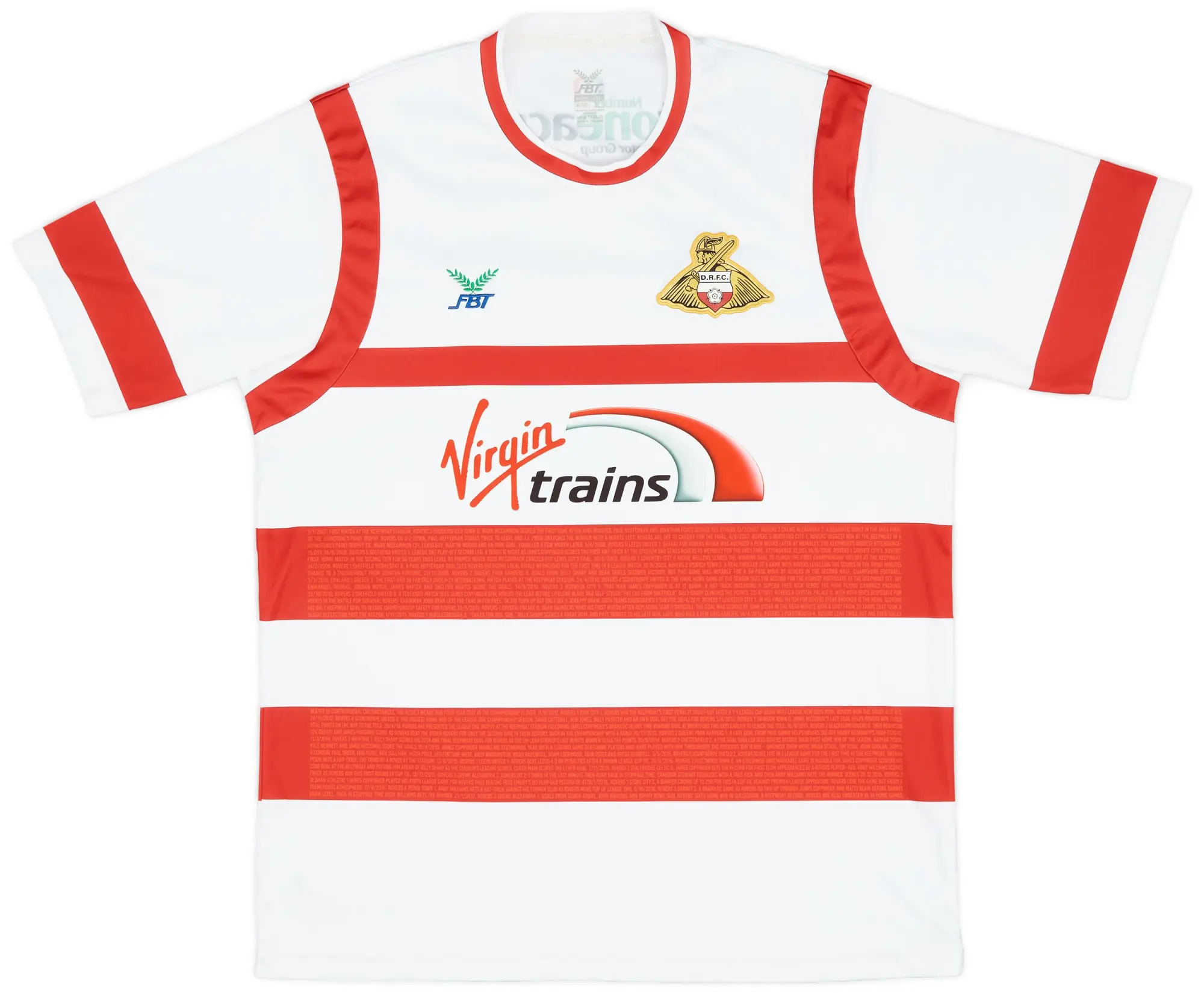 2017-18 Doncaster Rovers Home Shirt - 6/10 - (XL)