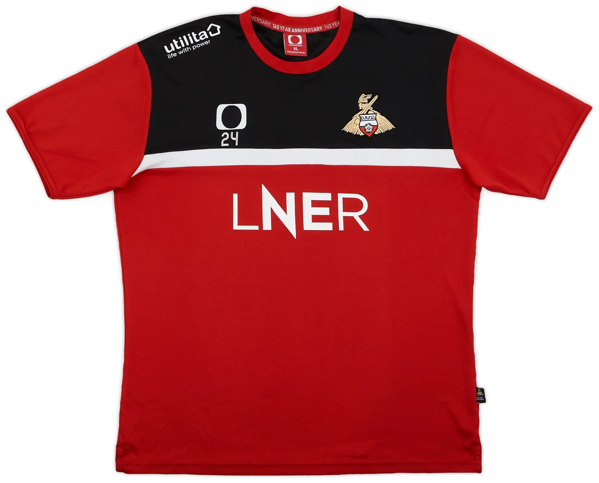 2019-20 Doncaster Rovers Elite Pro Sports Player Issue Training Shirt #24 - 8/10 - (XL)