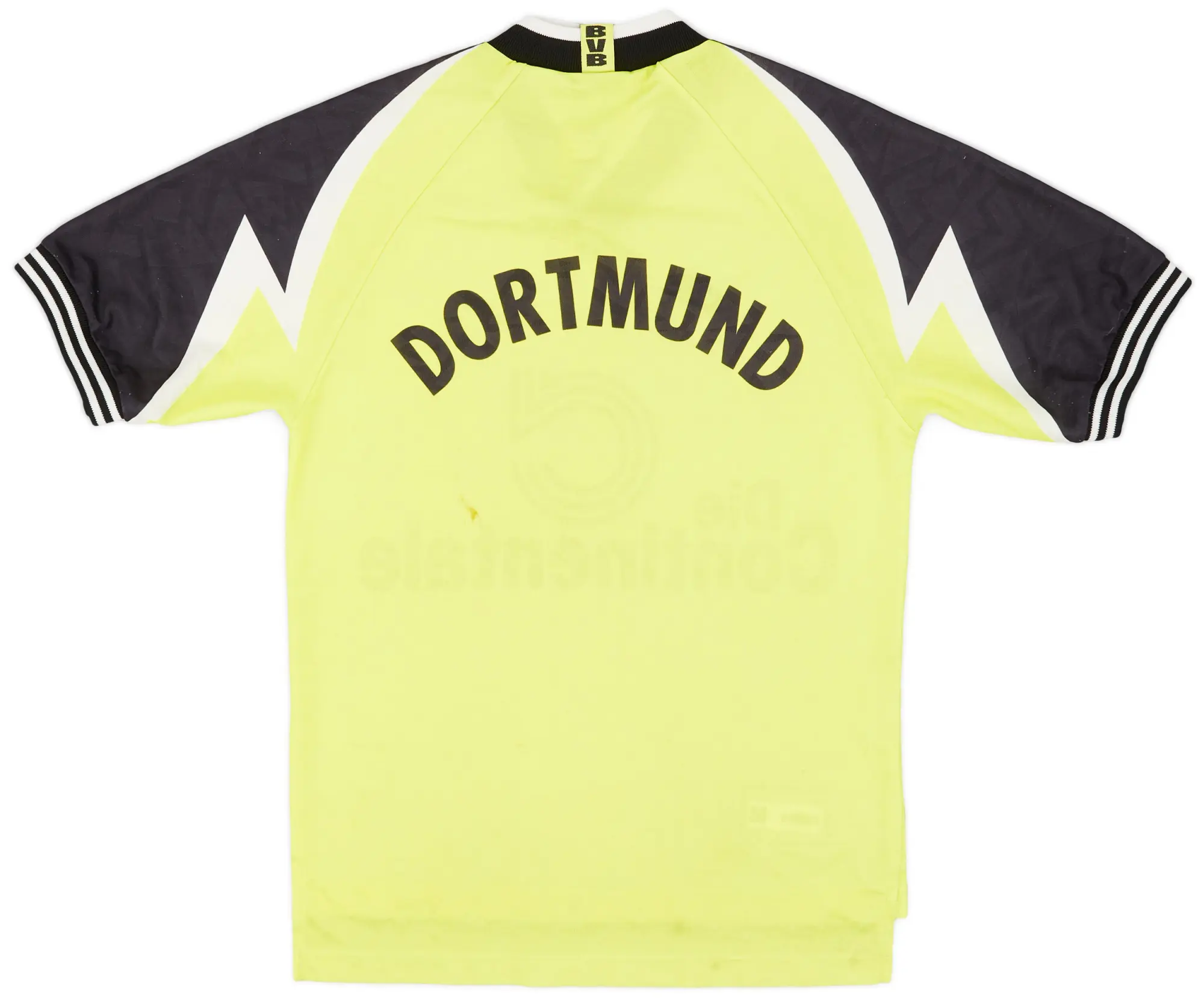 Nike 1995-96 Borussia Dortmund Signed Home Shirt - 7/10 - (XS)