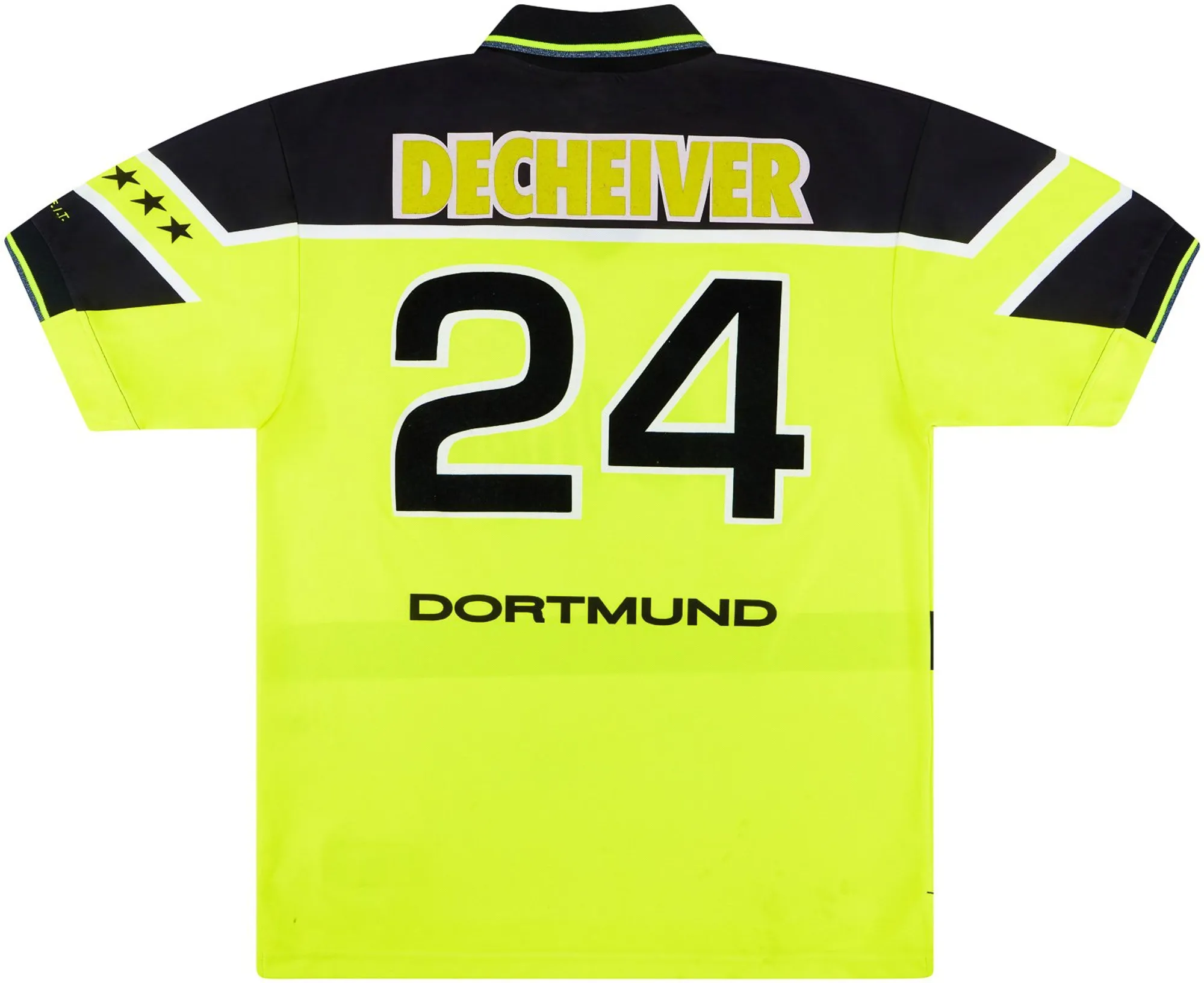 Nike Borussia Dortmund Mens SS Home Shirt 1997/98 | DORH97-237