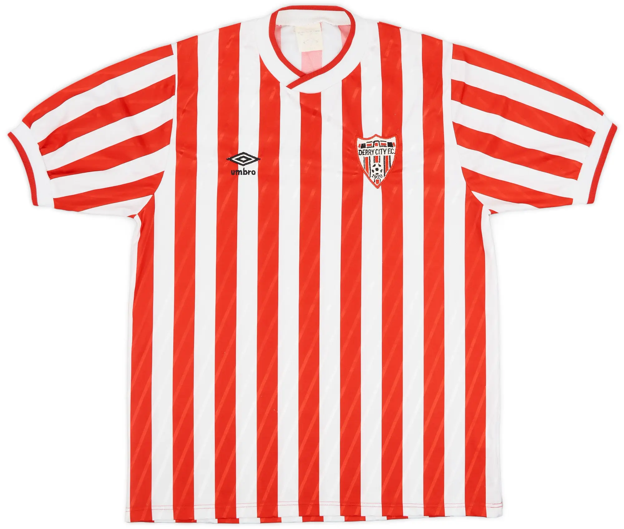 Umbro 1988-90 Derry City Home Shirt - 9/10 - (M)