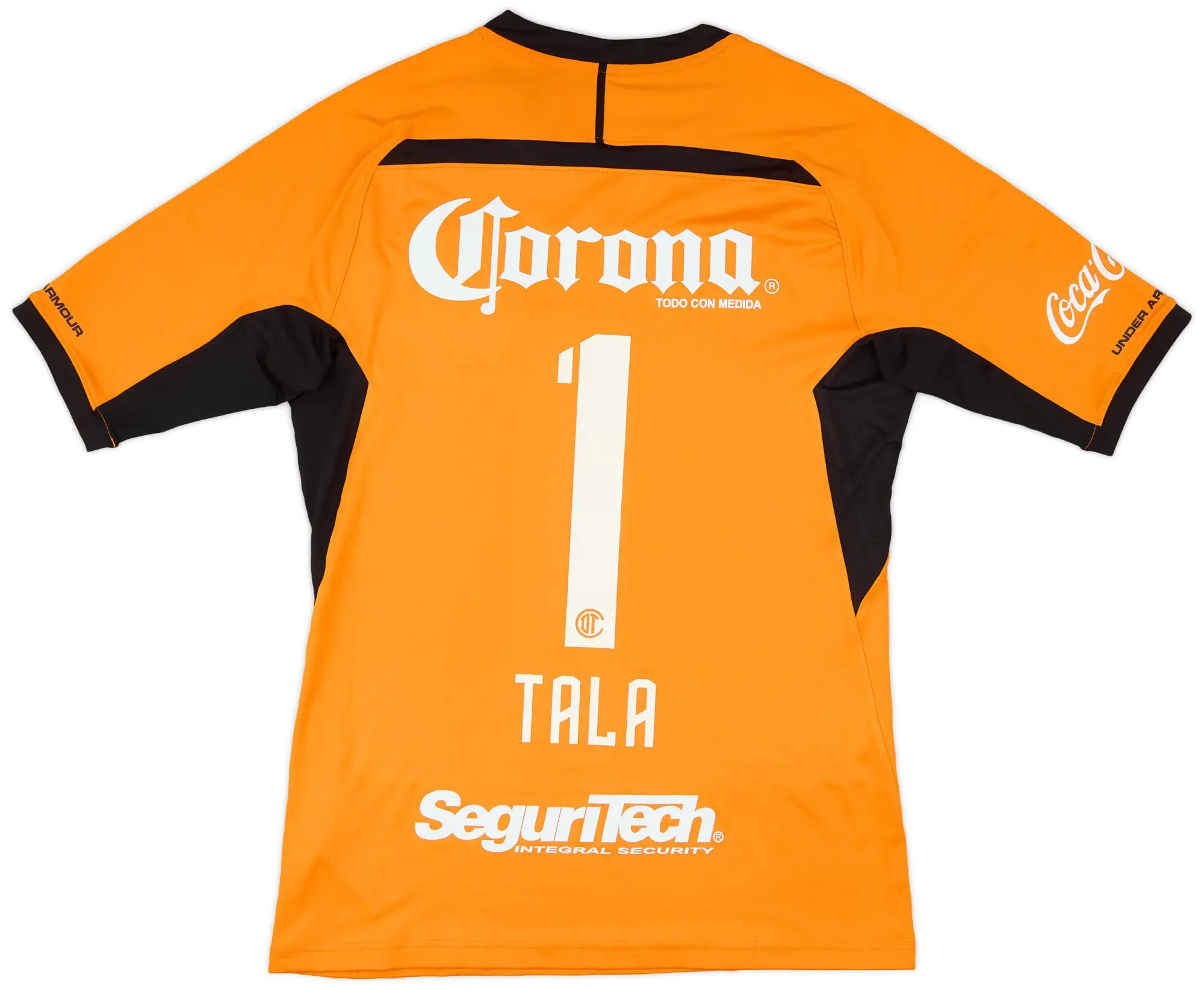 Under Armour 2018-19 Deportivo Toluca GK Shirt Tala #1 (L)