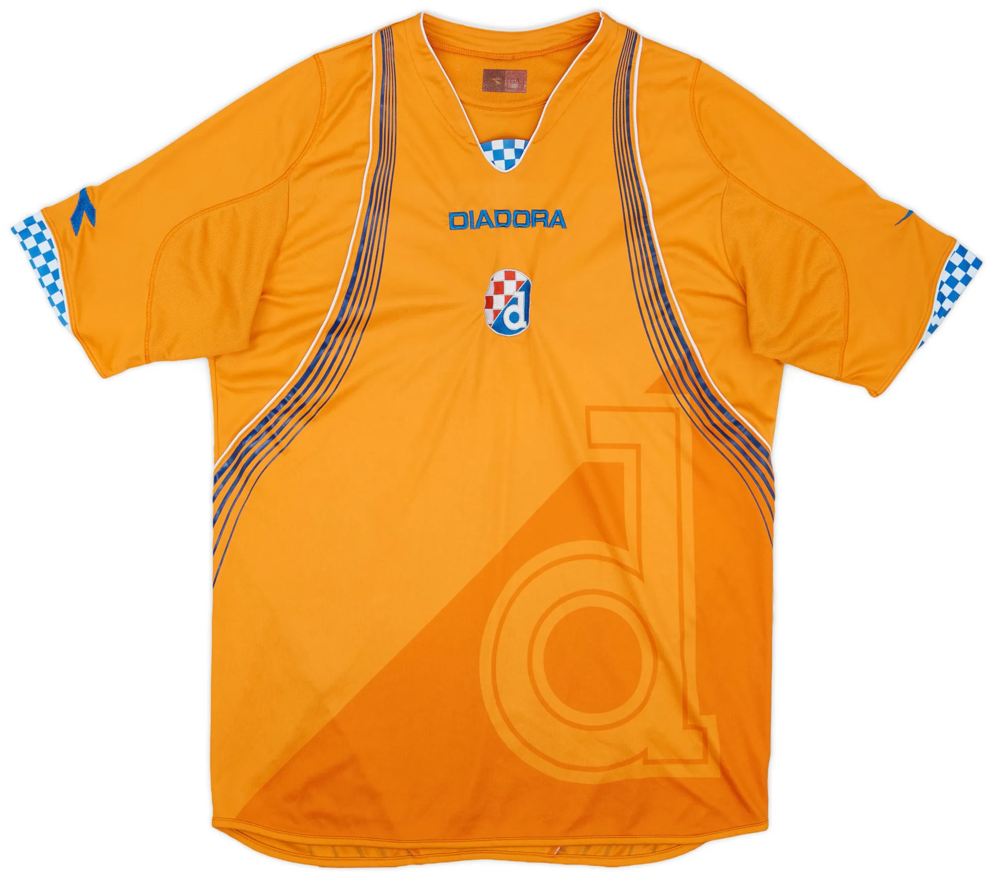 Diadora Dinamo Zagreb Mens SS Away Shirt 2007/09