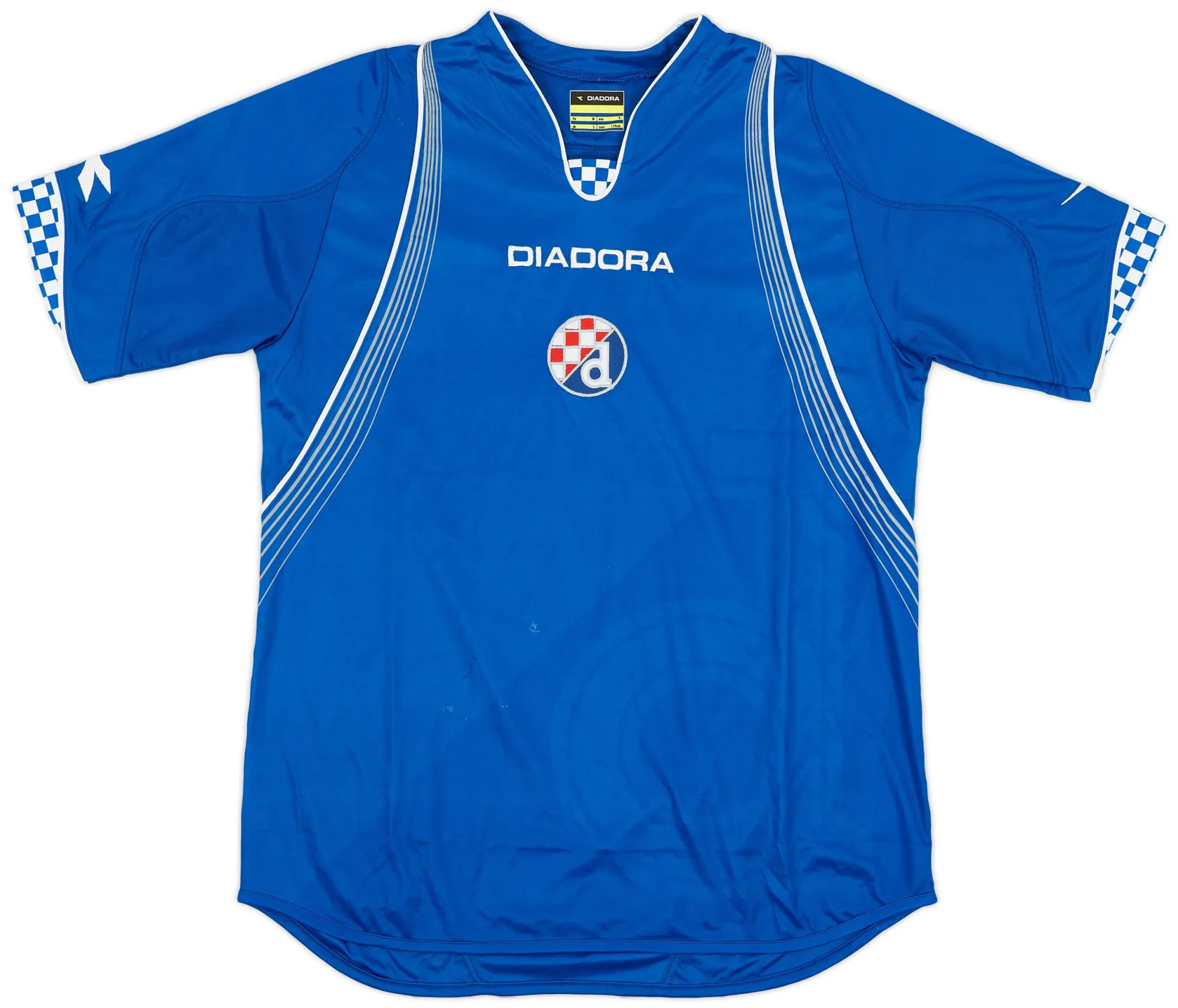Diadora Dinamo Zagreb Mens SS Home Shirt 2007/08