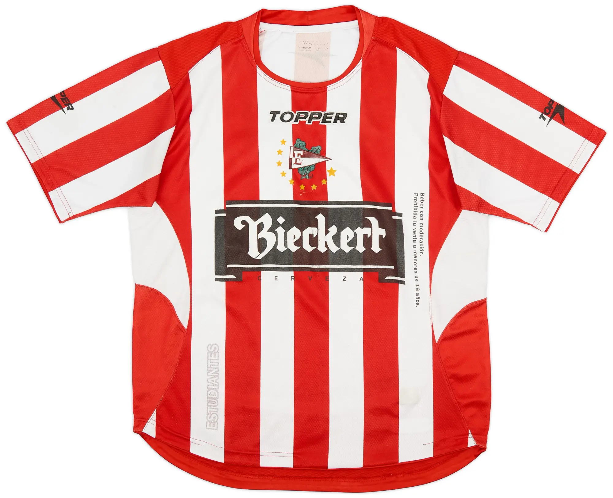 2008-09 Estudiantes Home Shirt - 6/10 - (L)