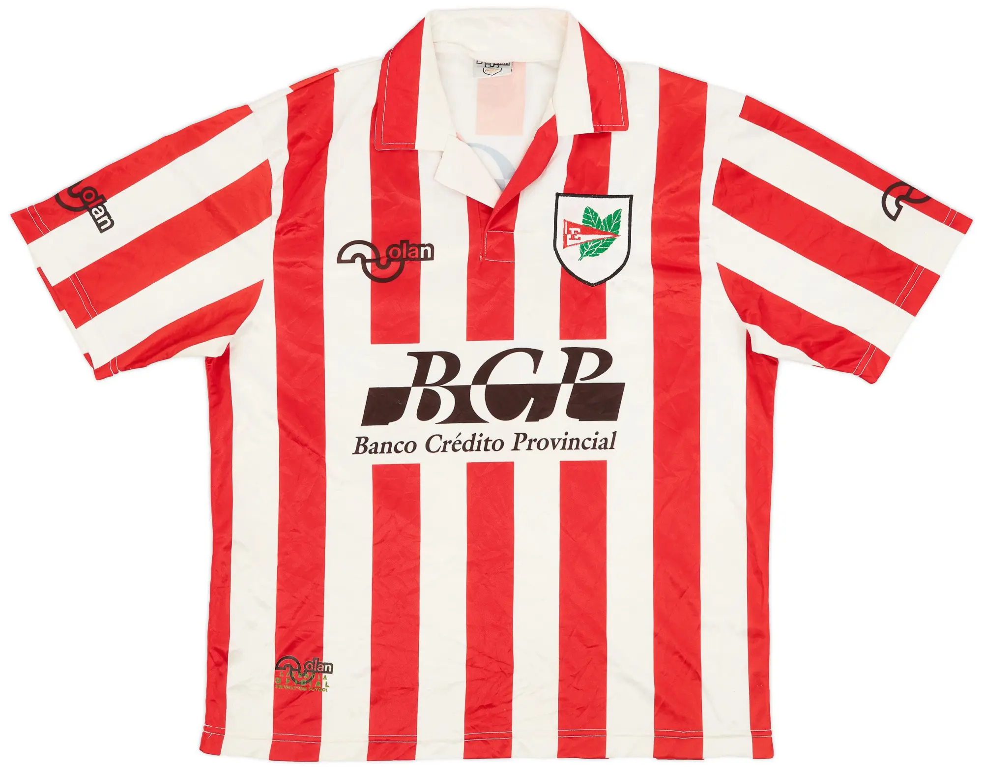 1995-96 Estudiantes La Plata Home Shirt - 9/10 - (L)