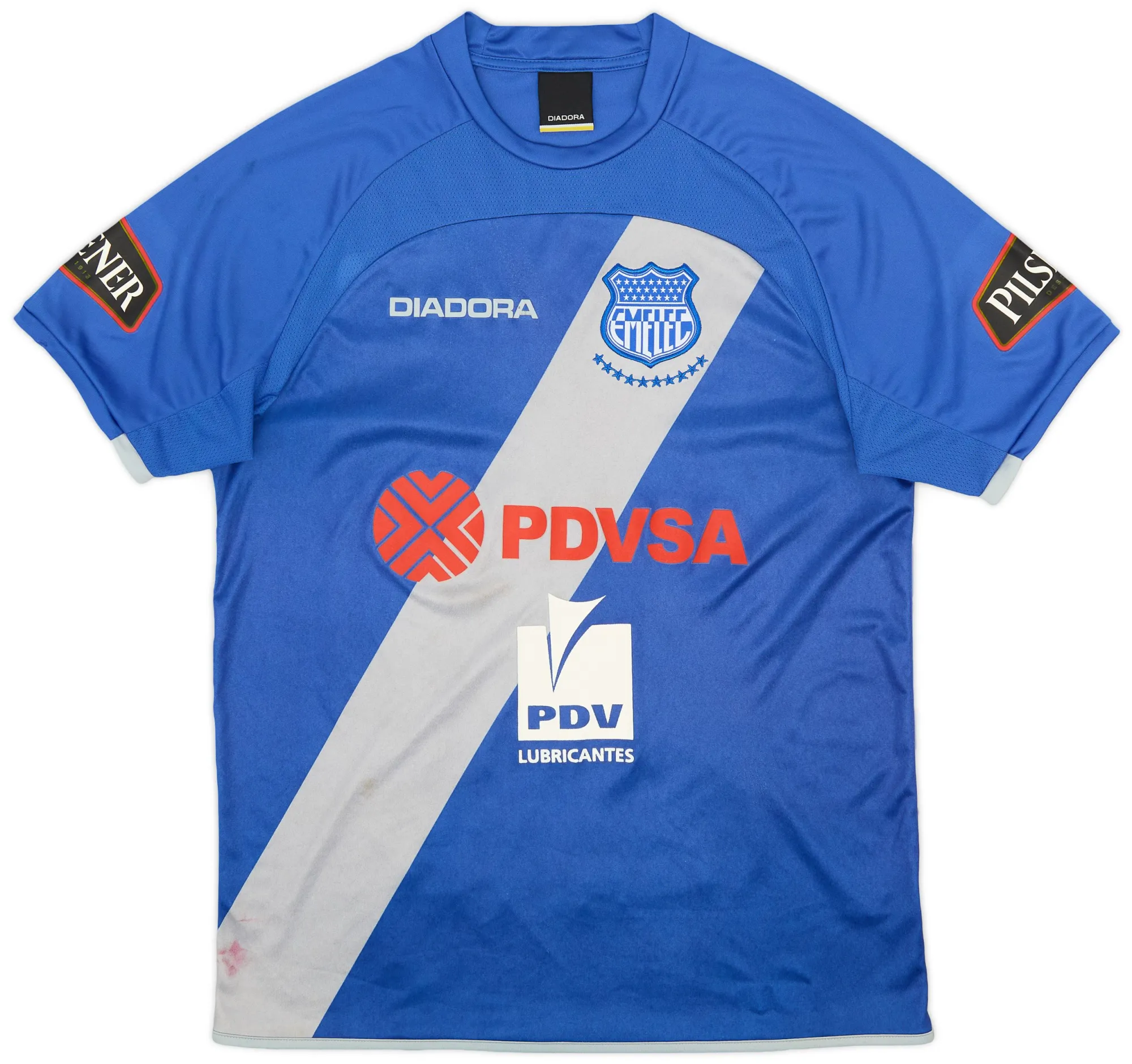 Diadora Club Sport Emelec Mens SS Home Shirt 2009/10