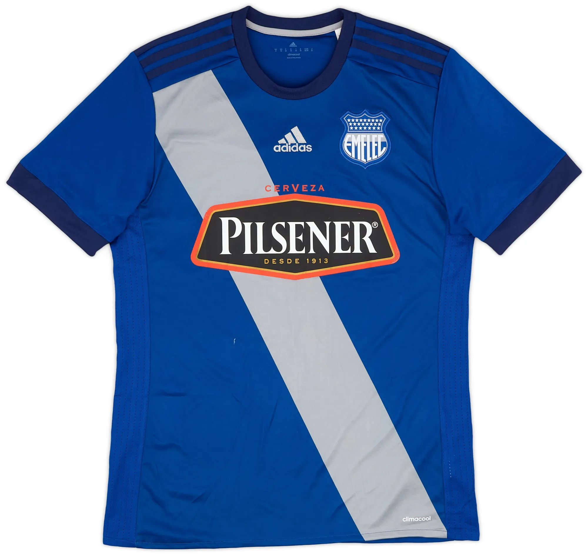 adidas Club Sport Emelec Mens SS Home Shirt 2017/18