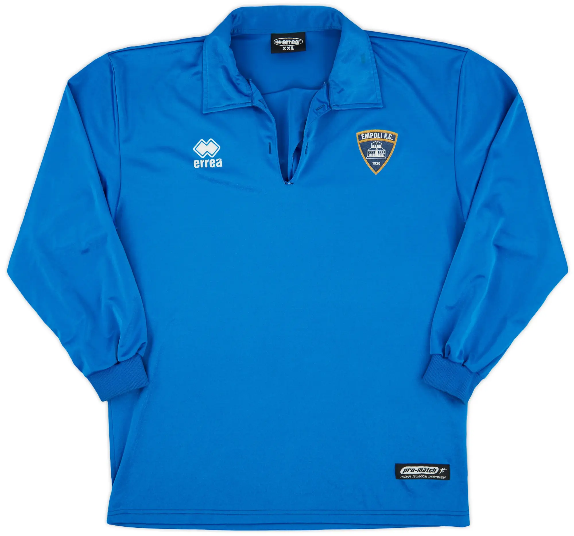 Errea 2002-03 Empoli L/S Home Shirt - 5/10 - (XXL)