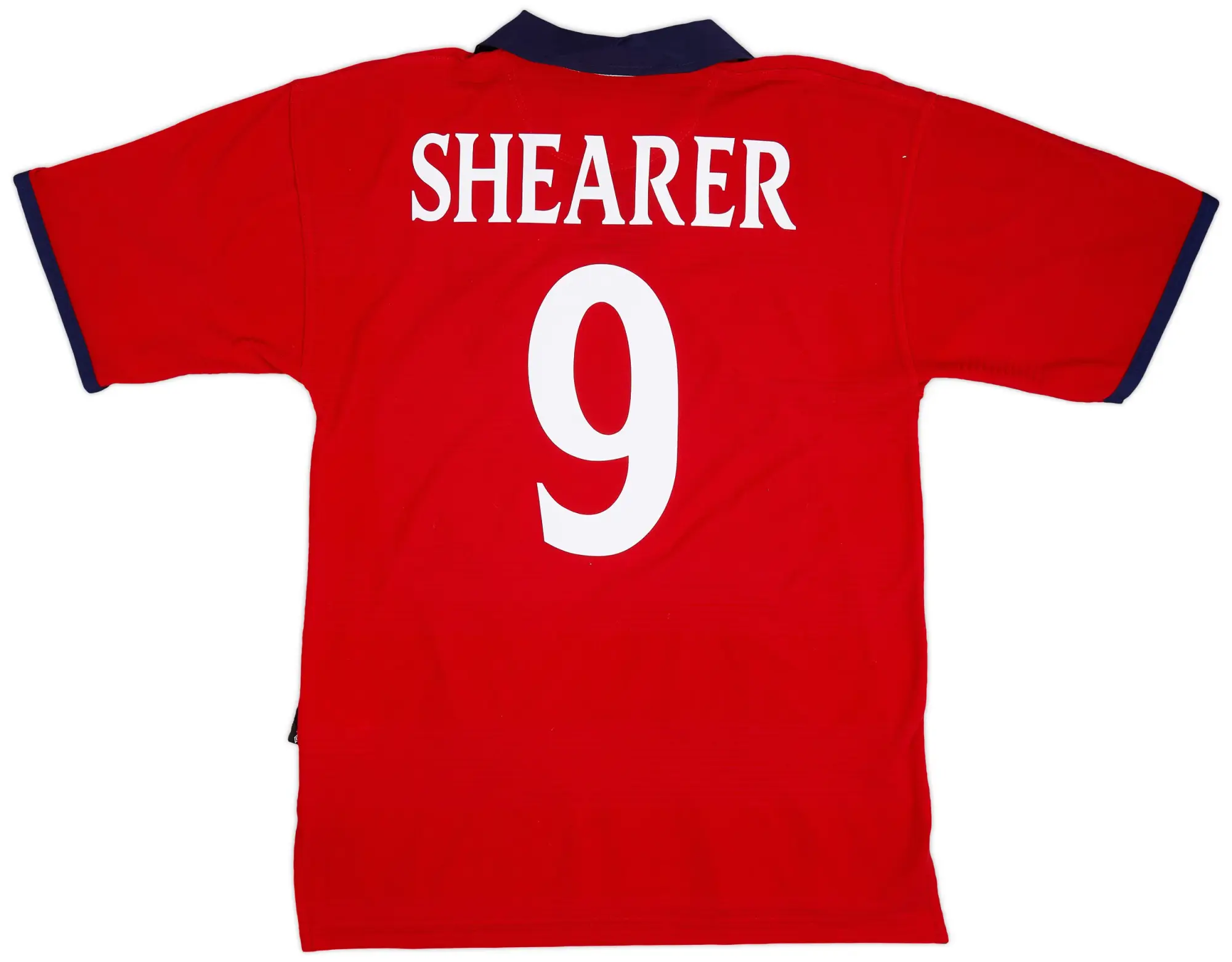 Umbro 1999-01 England Away Shirt Shearer #9 - 6/10 - (XL)