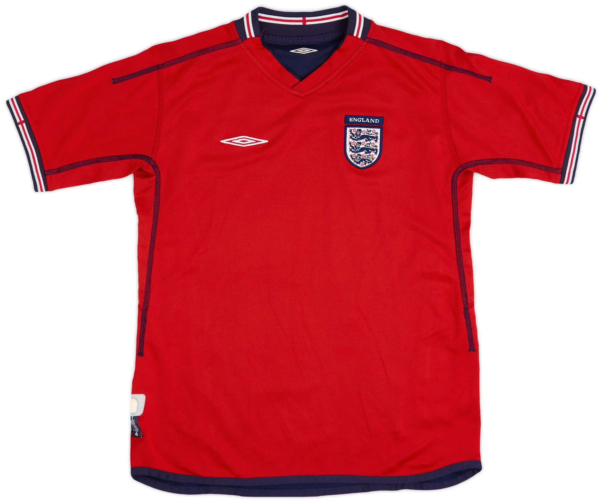 Umbro 2002-04 England Away Shirt - 6/10 - (XL.Boys)