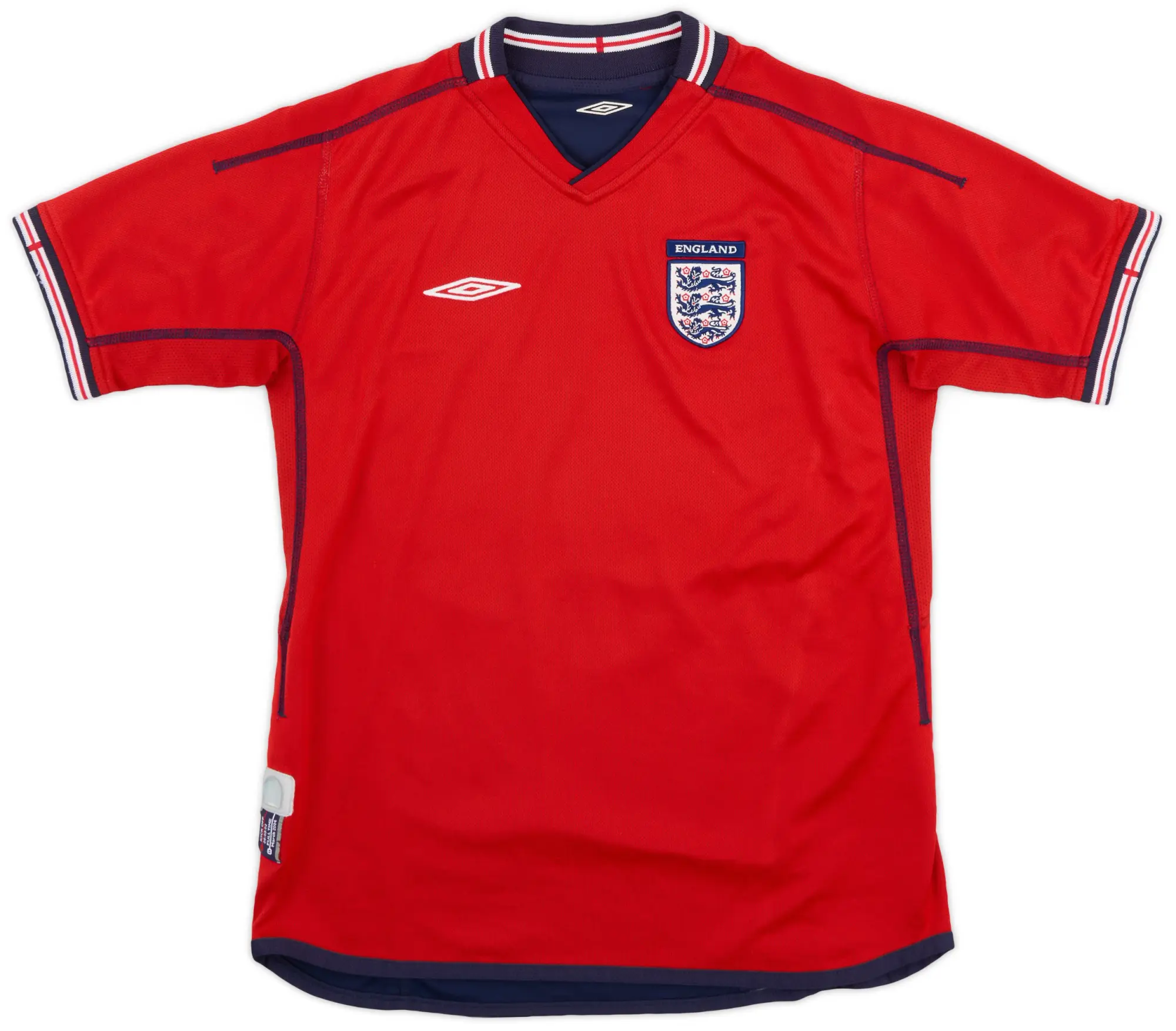 Umbro 2002-04 England Away Shirt - 8/10 - (M.Boys)