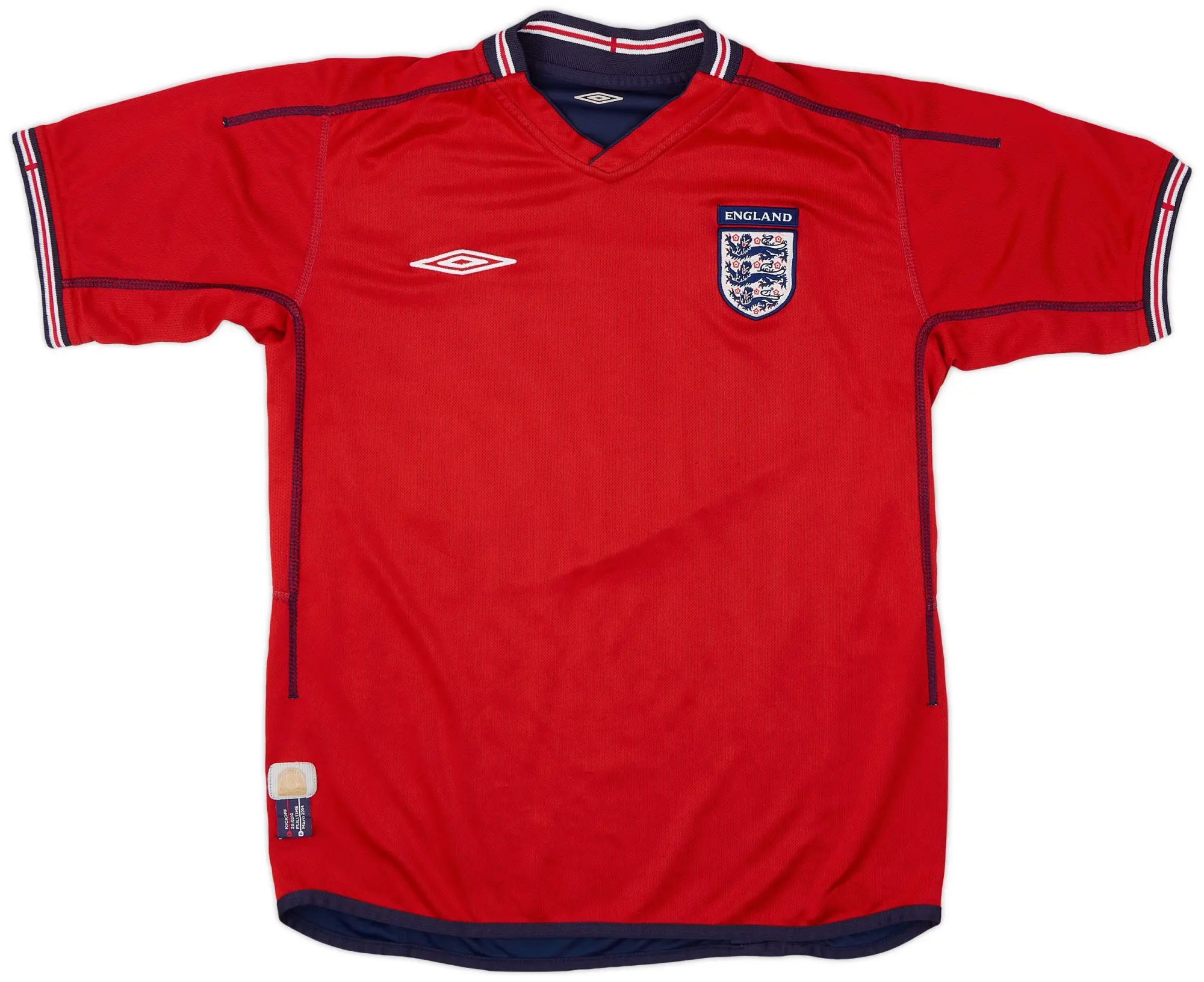 Umbro 2002-04 England Away Shirt - 8/10 - (S)