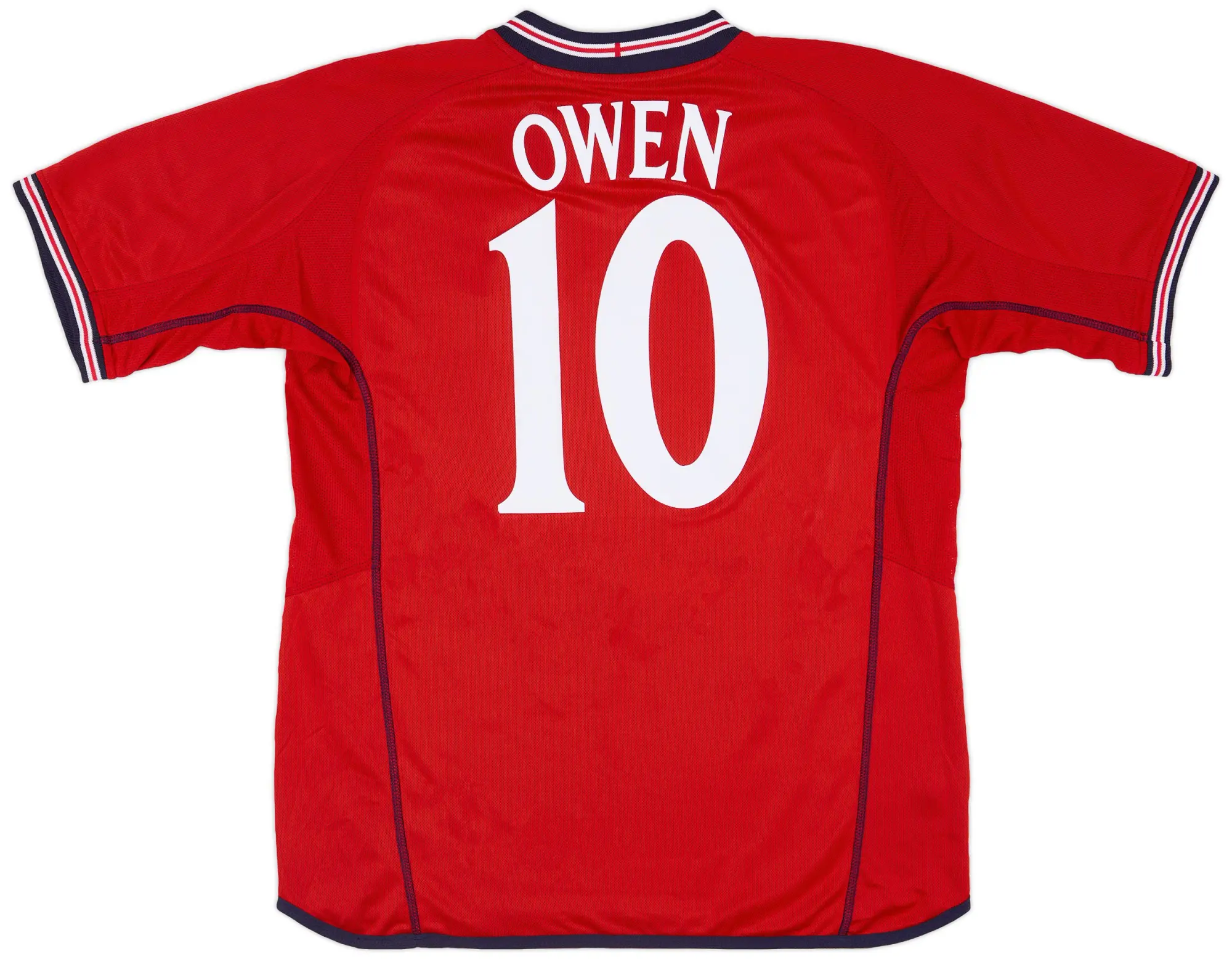 Umbro 2002-04 England Away Shirt Owen #10 - 9/10 - (L)