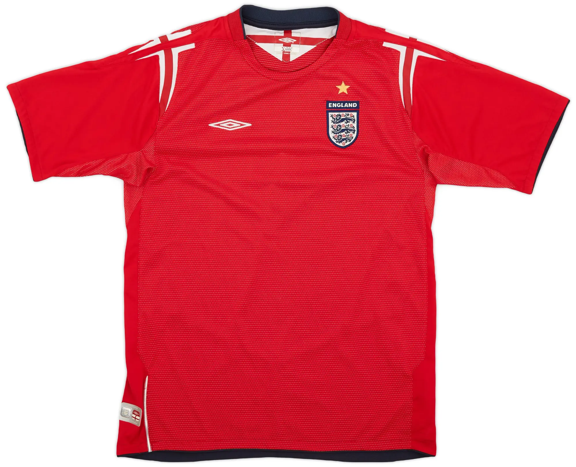 Umbro 2004-06 England Away Shirt - 9/10 - (XL.Boys)