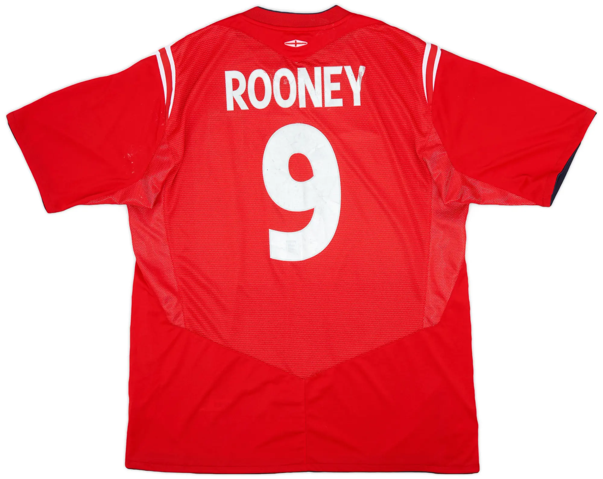 Umbro 2004-06 England Away Shirt Rooney #9 - 5/10 - (XL)