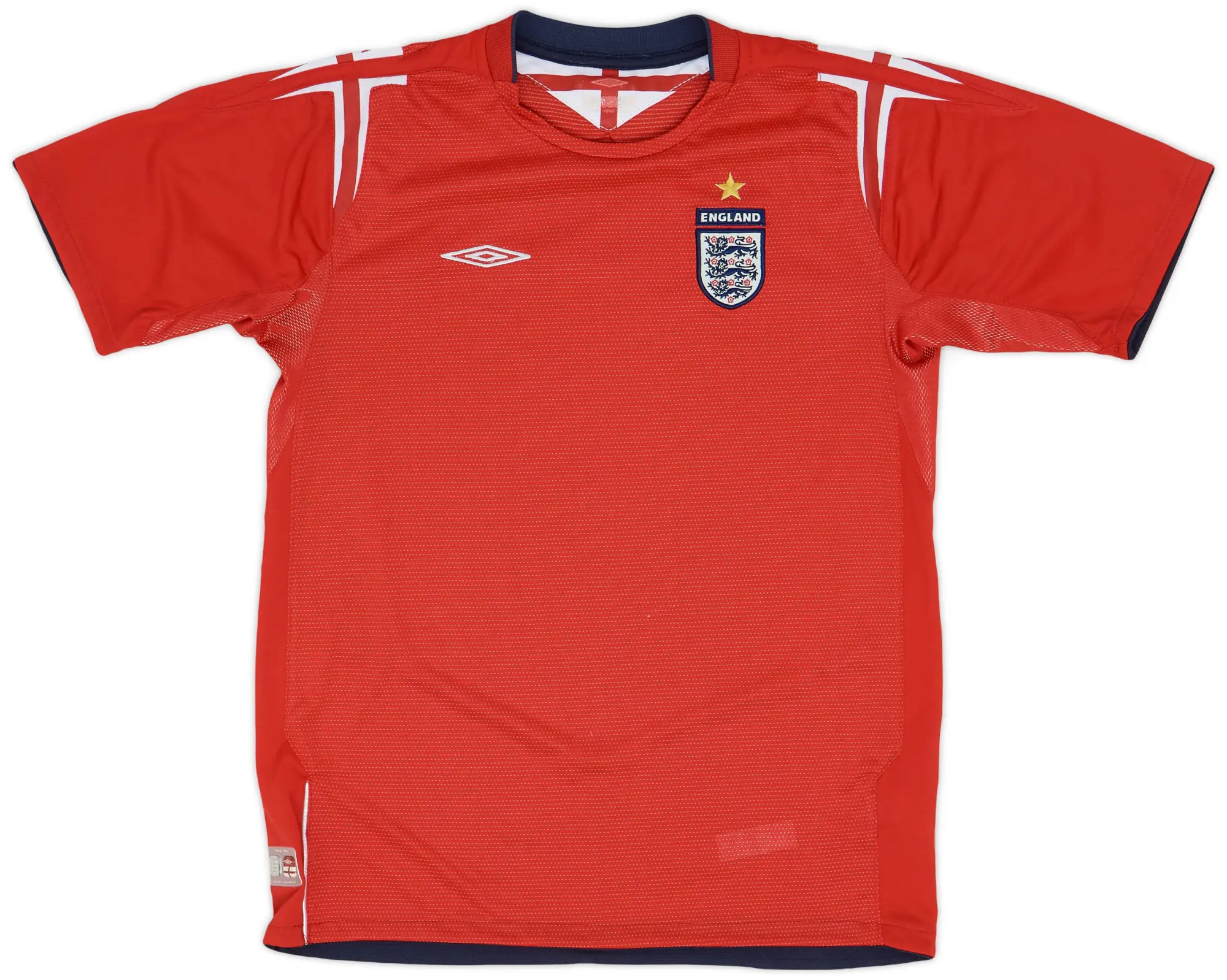 Umbro 2004-06 England Away Shirt - 9/10 - (XL.Boys)