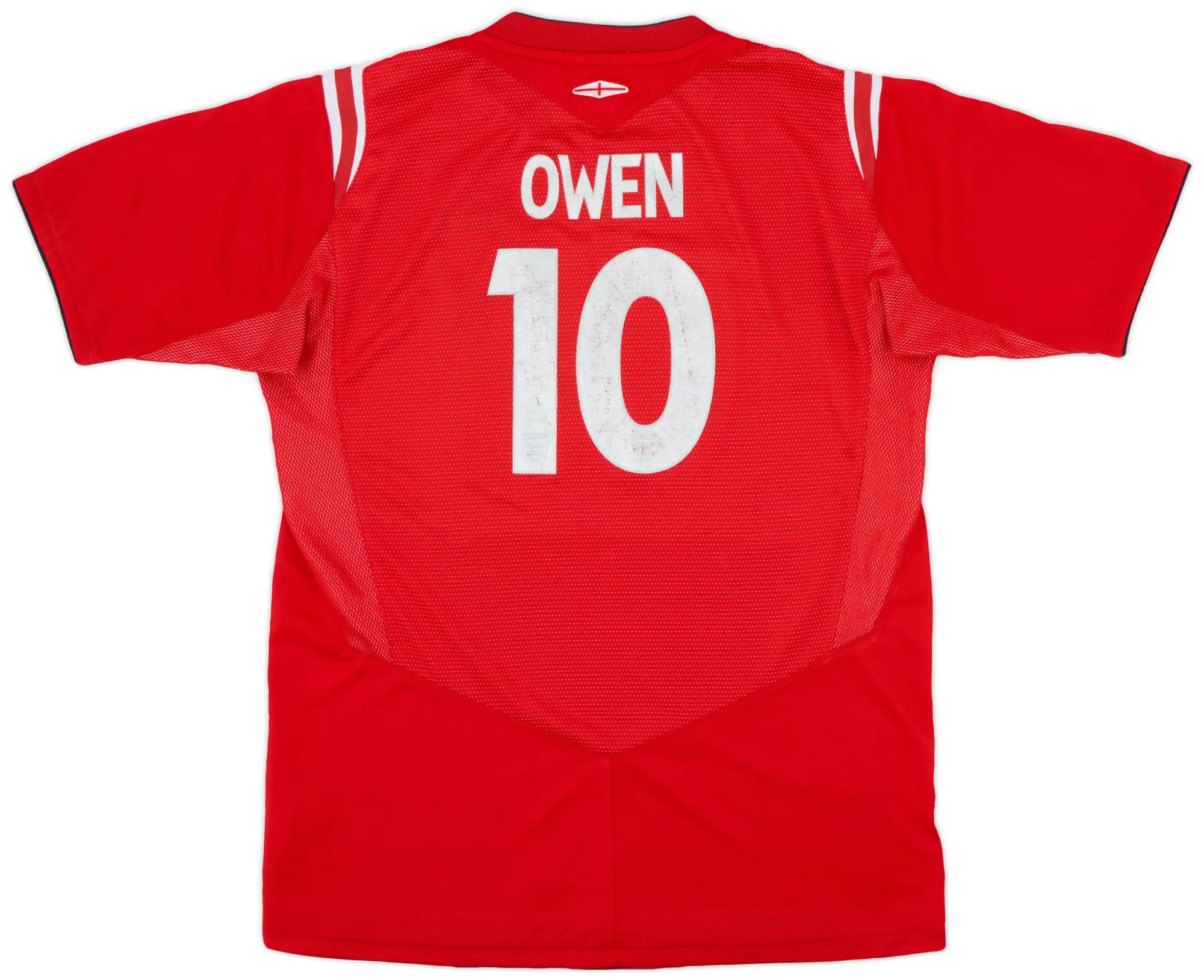 Umbro 2004-06 England Away Shirt Owen #10 - 6/10 - (XL.Boys)