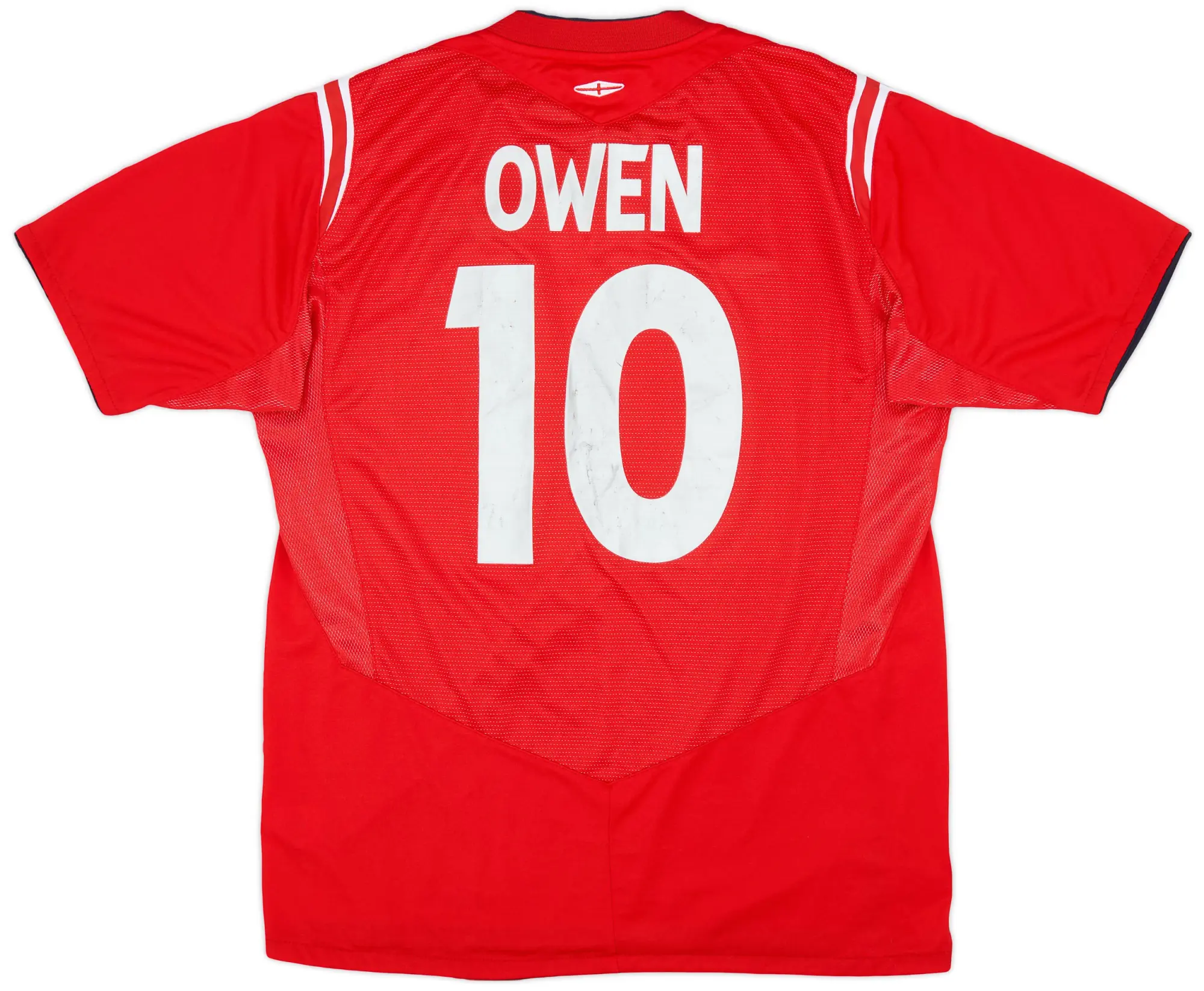 Umbro 2004-06 England Away Shirt Owen #10 - 6/10 - (L)