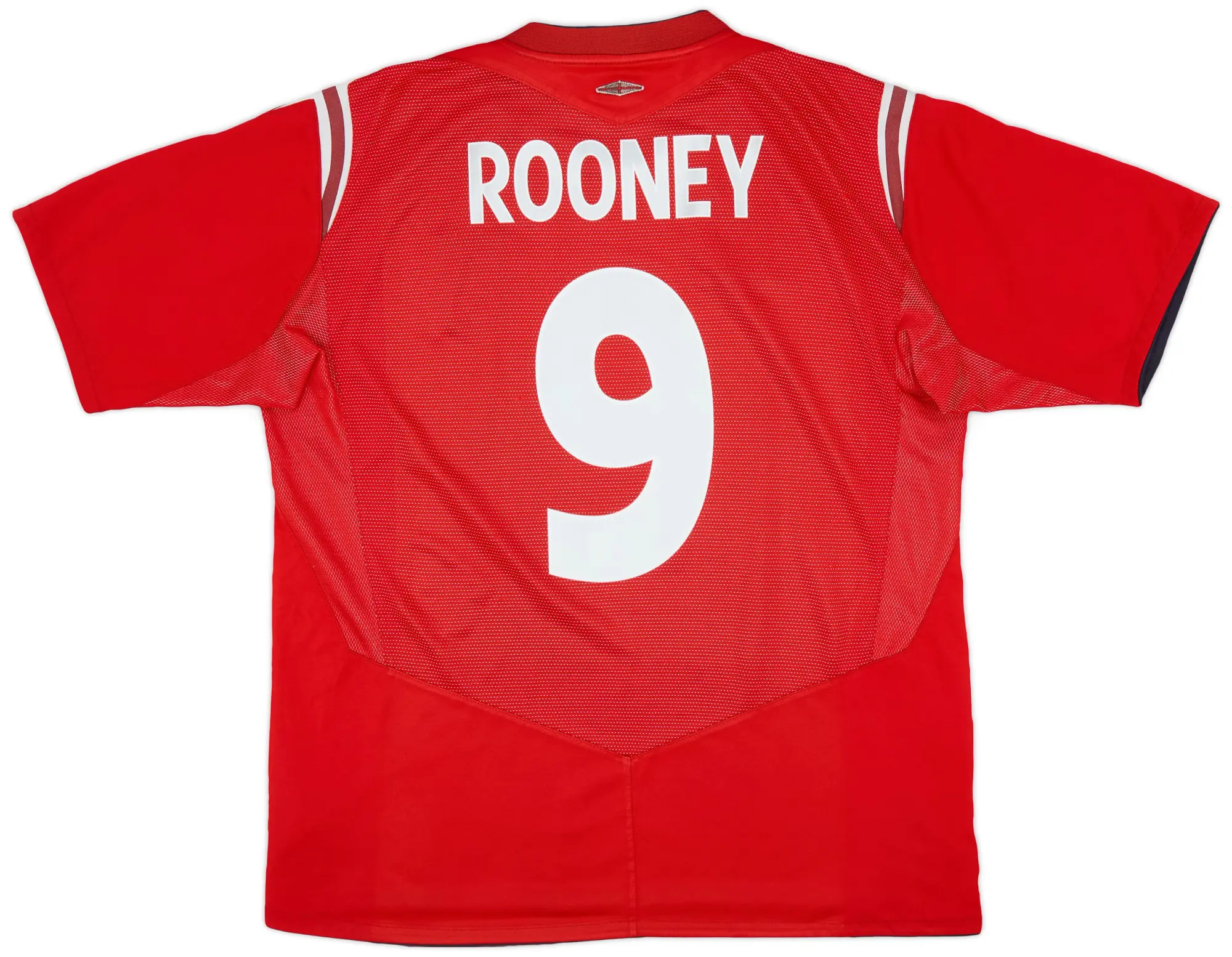 Umbro 2004-06 England Away Shirt Rooney #9 - 5/10 - (XL)
