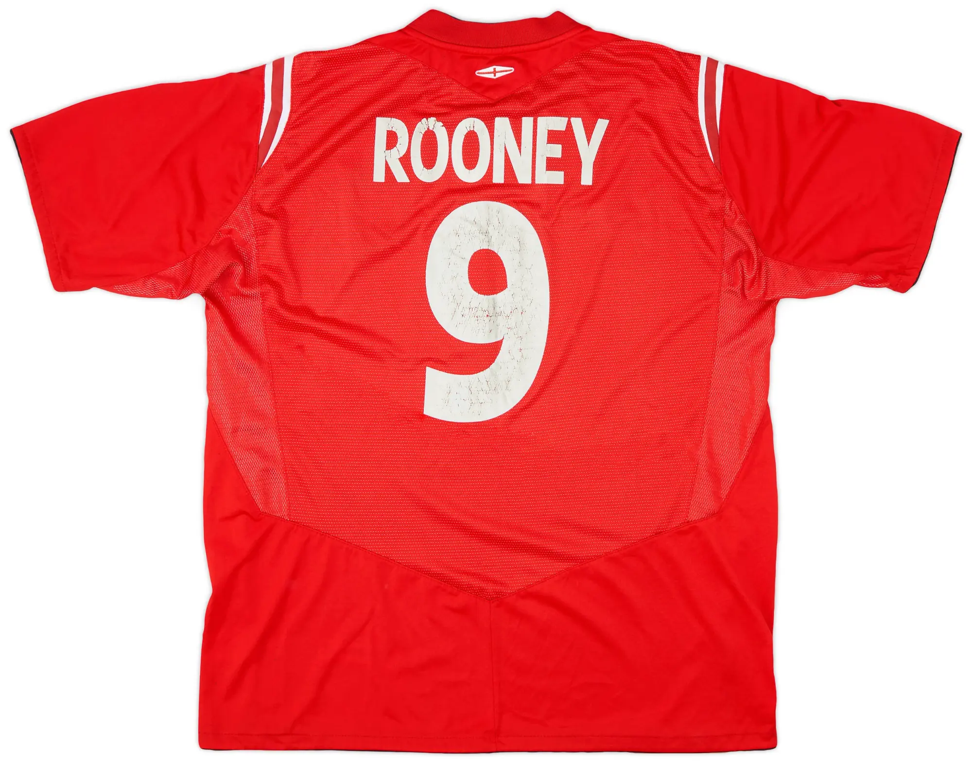 Umbro 2004-06 England Away Shirt Rooney #9 - 5/10 - (XL)
