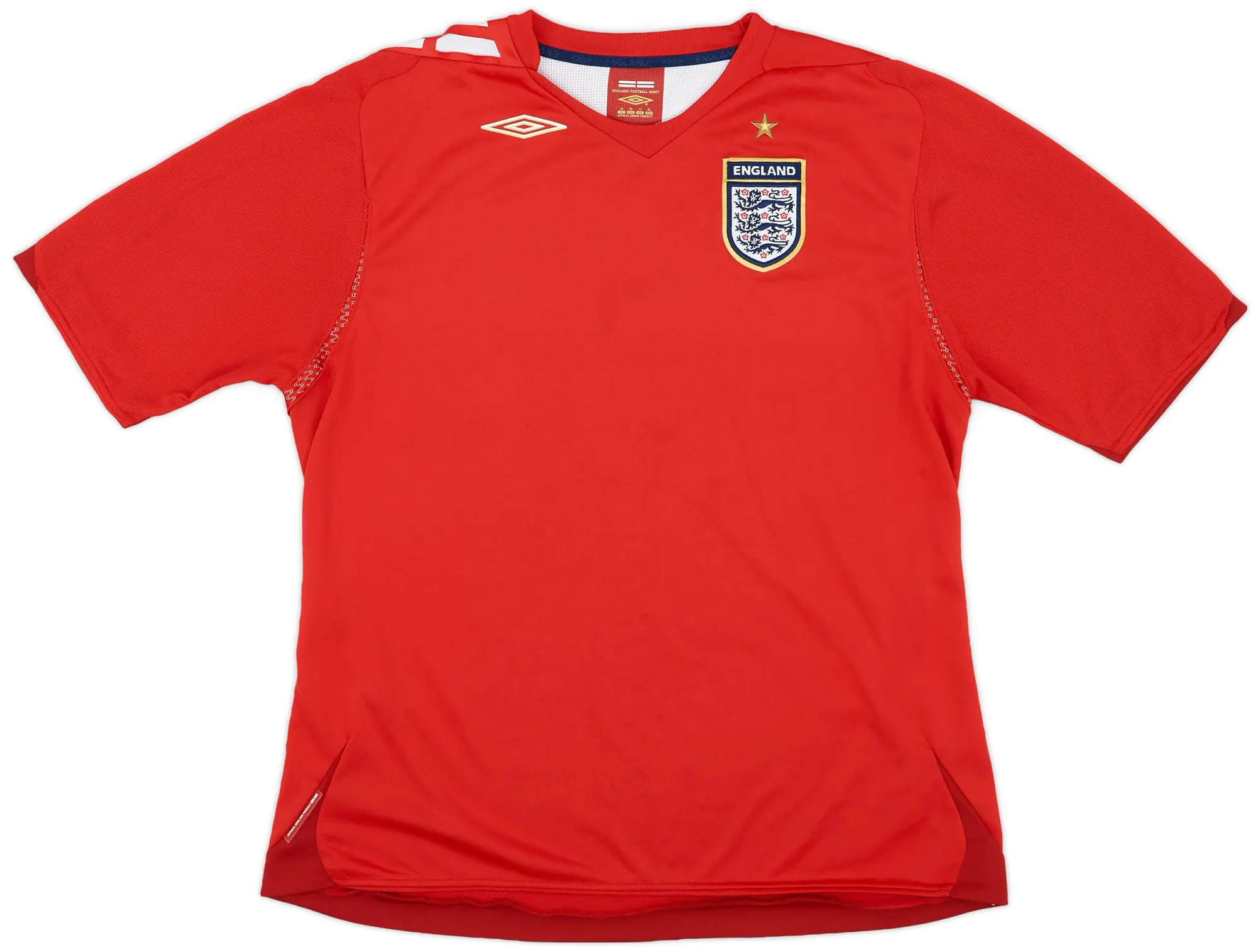 Umbro 2006-08 England Away Shirt - 10/10 - (Women's XL)