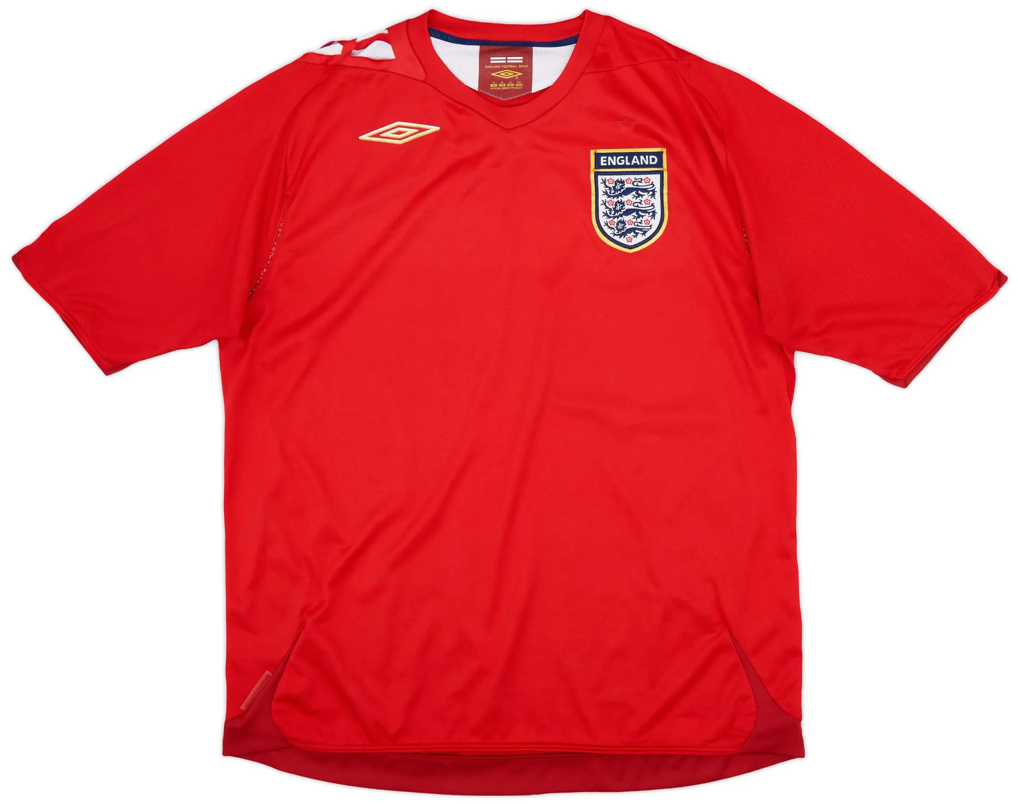 Umbro 2006-08 England Away Shirt - 6/10 - (XL)