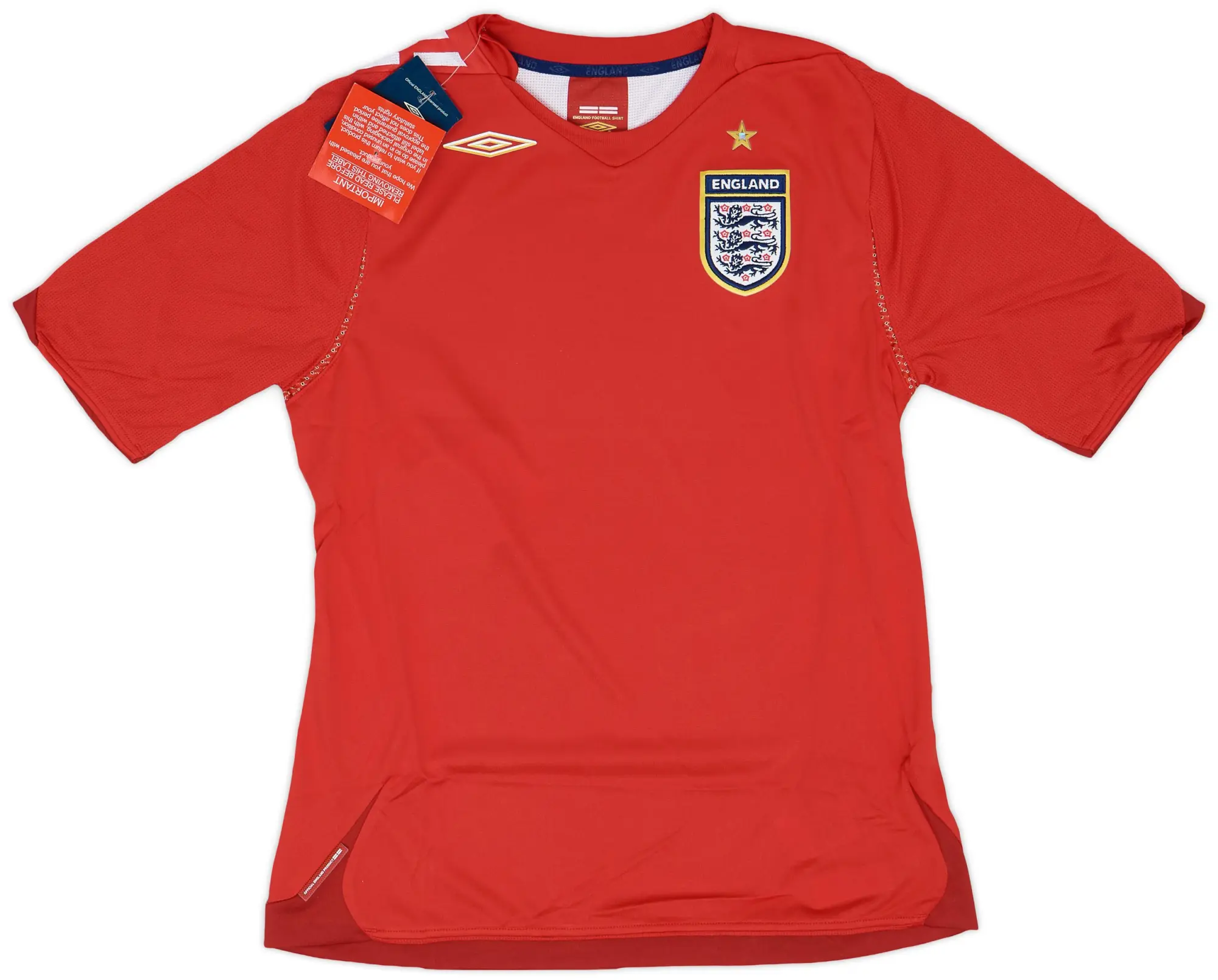 Umbro 2006-08 England Away Shirt (Women's M)