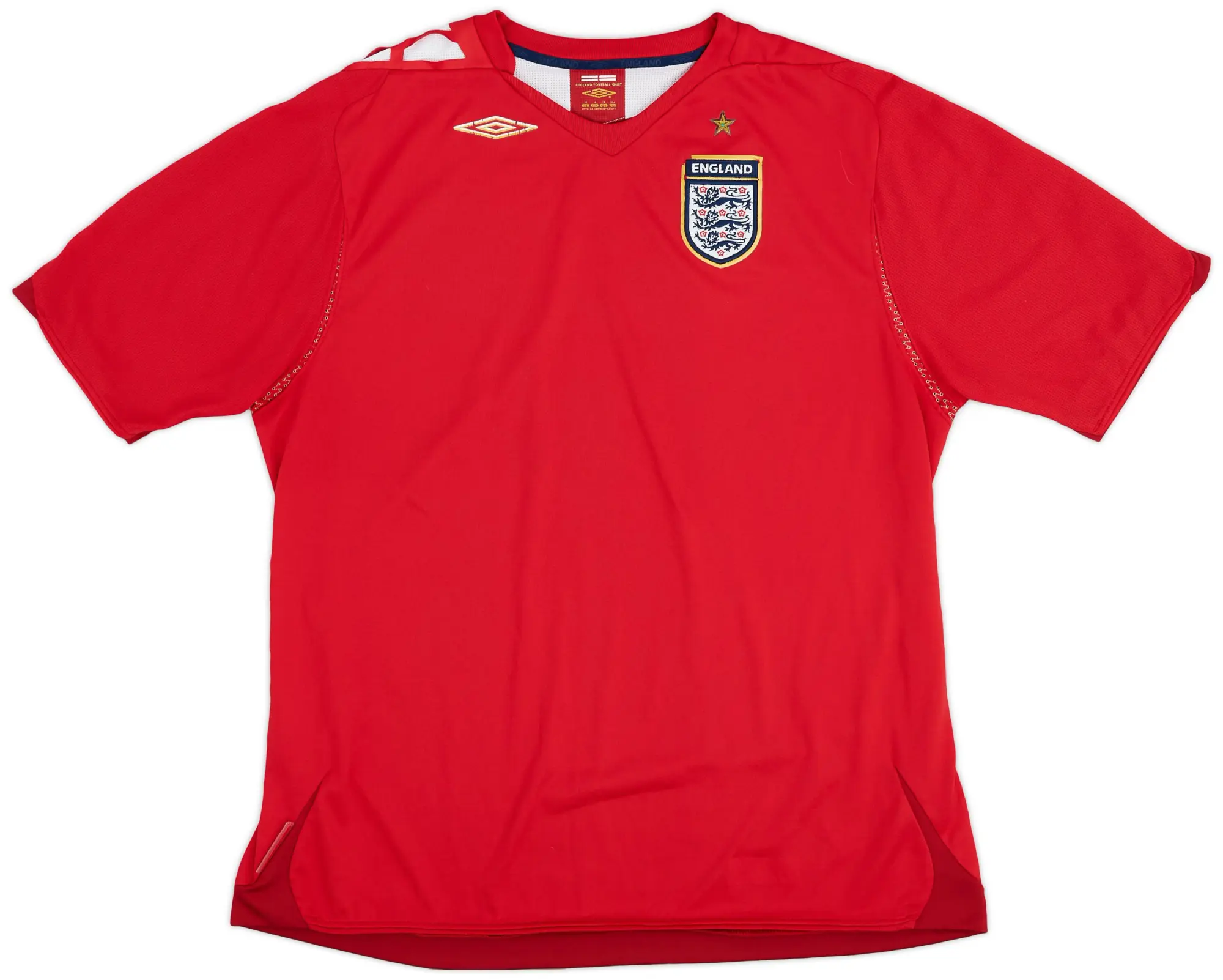 Umbro 2006-08 England Away Shirt - 6/10 - (Women's L)