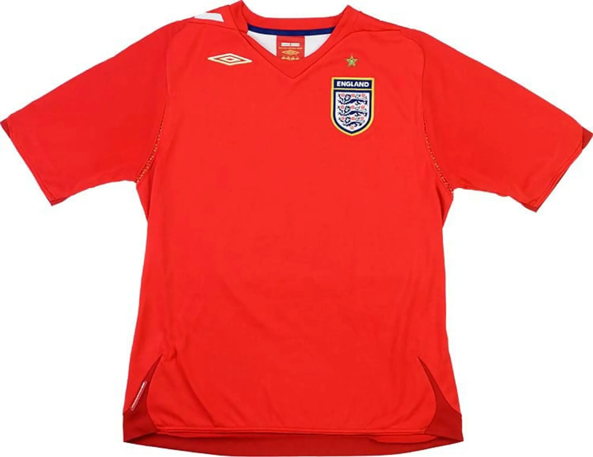 Umbro 2006-08 England Away Shirt - 6/10 - (XL.Boys)