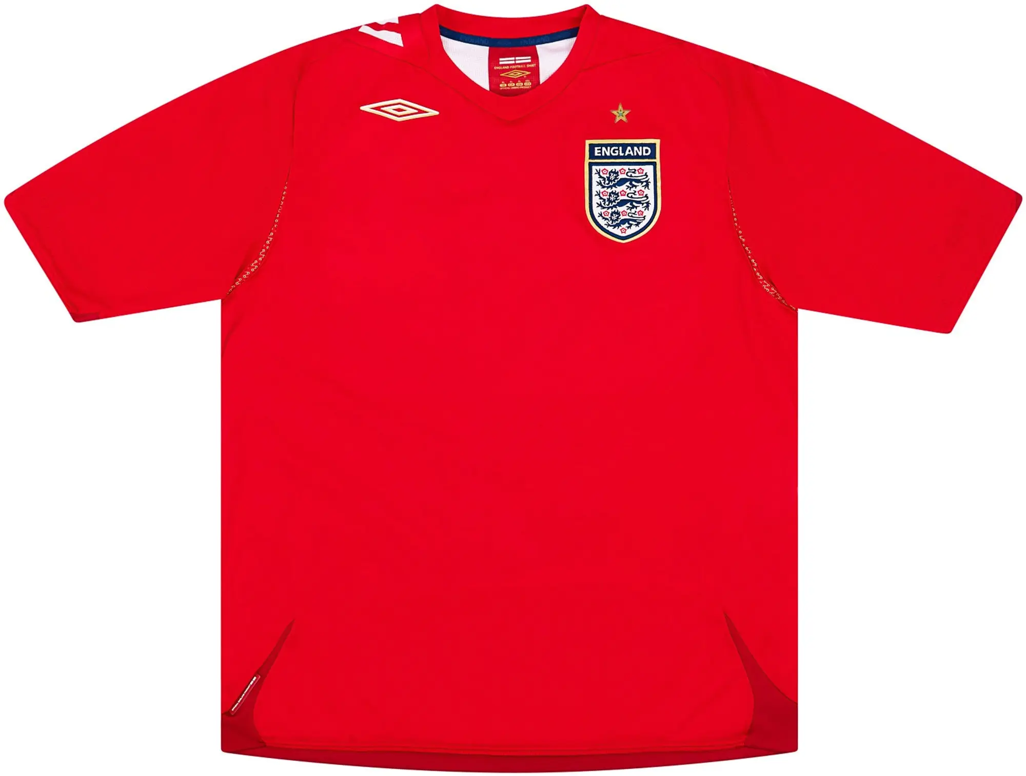 Umbro 2006-08 England Away Shirt - 5/10 - (S)