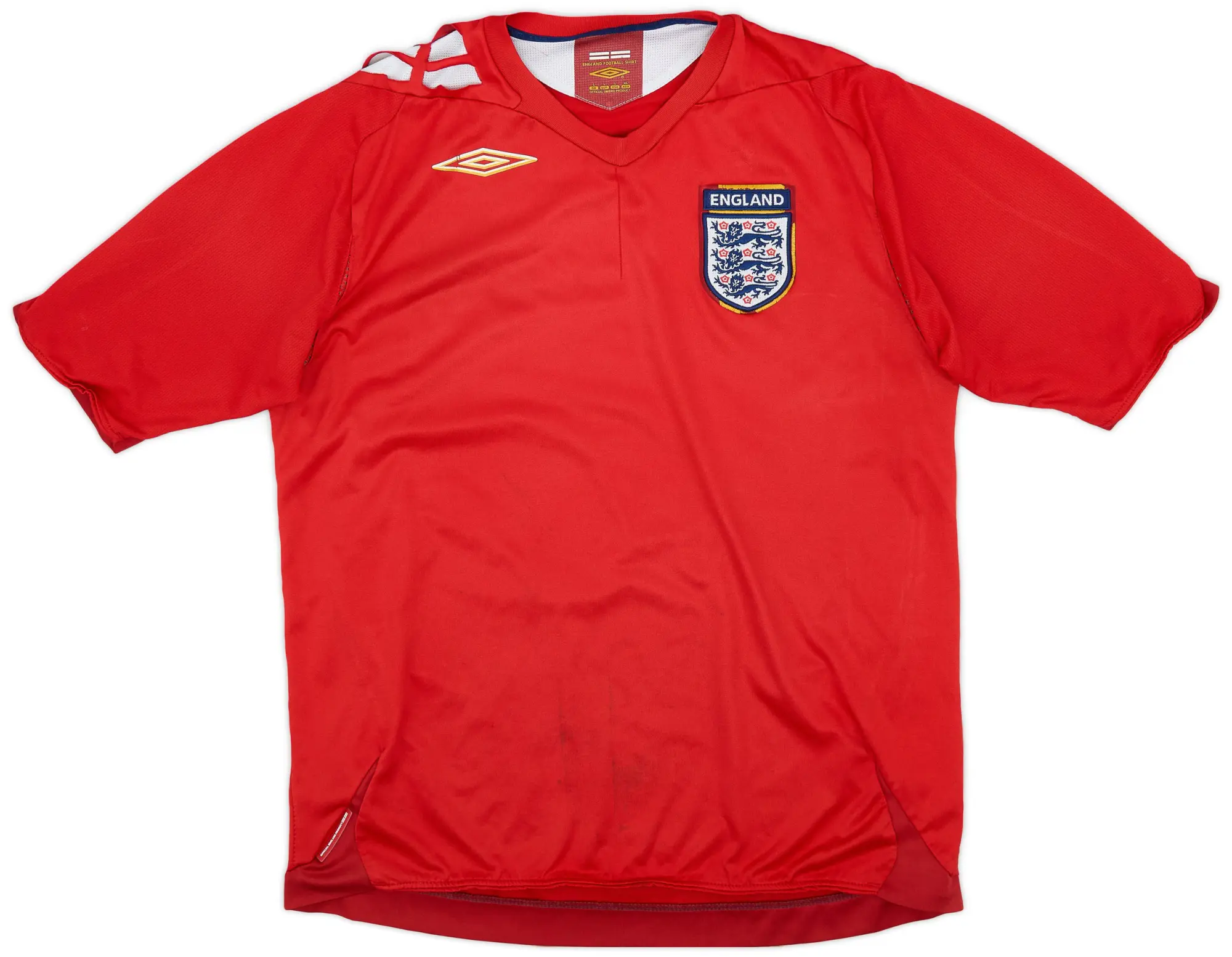 Umbro 2006-08 England Away Shirt - 4/10 - (L)