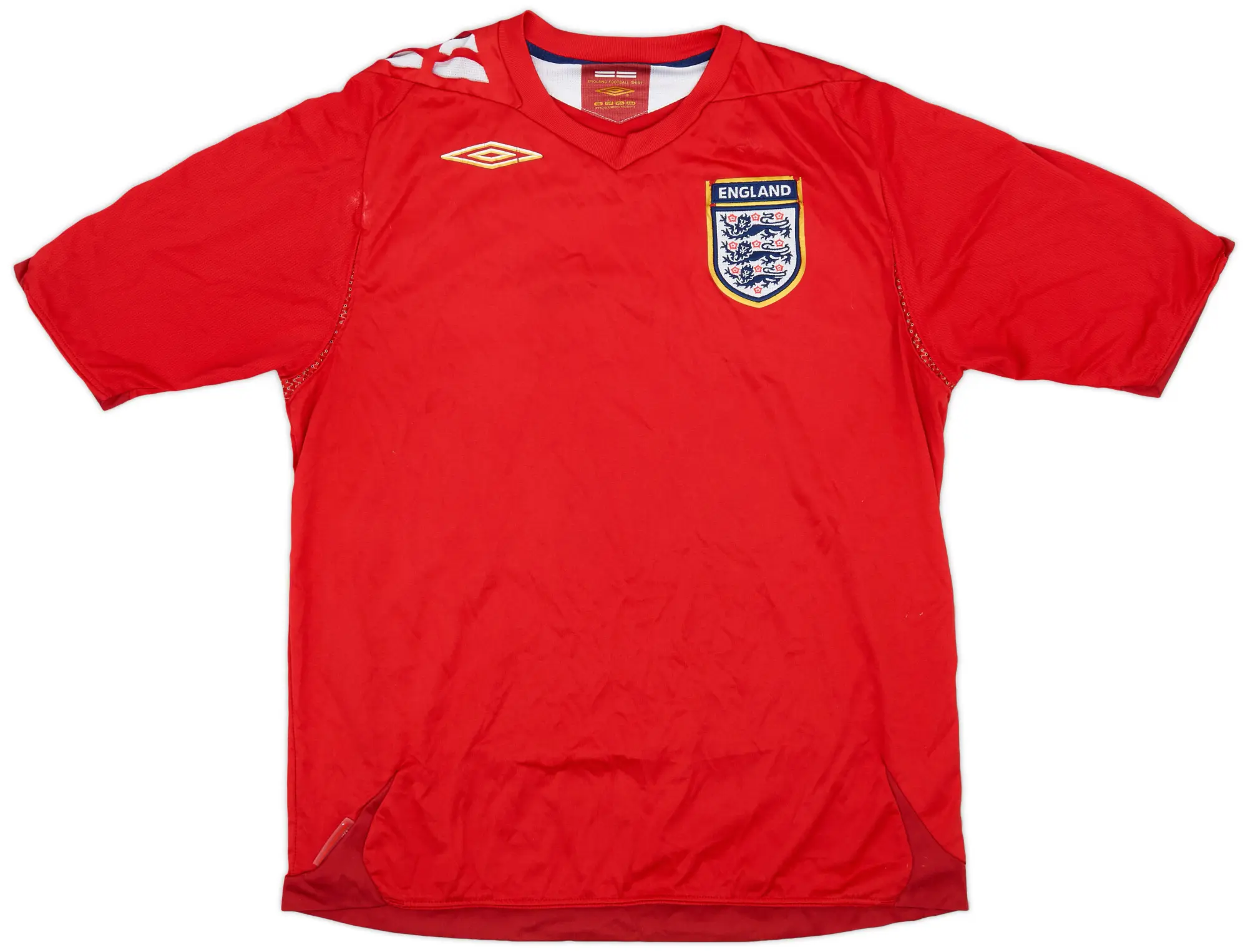 Umbro 2006-08 England Away Shirt - 4/10 - (L)