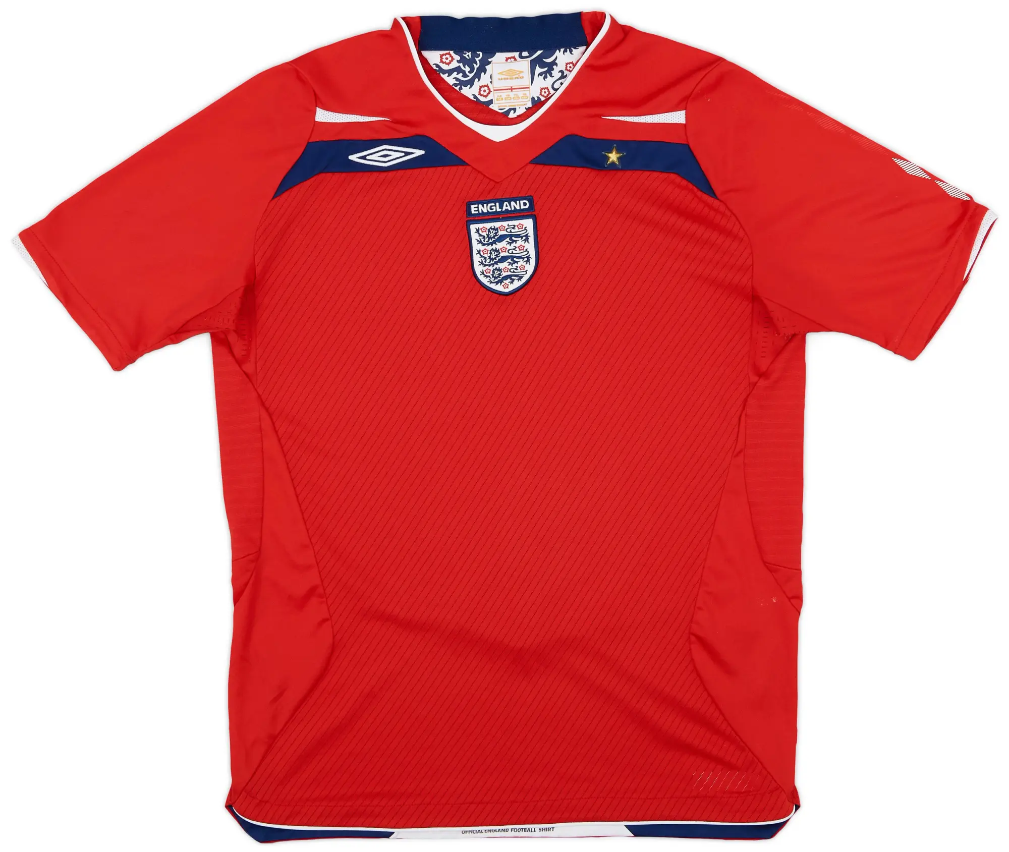 Umbro 2008-10 England Away Shirt - 7/10 - (XL.Boys)