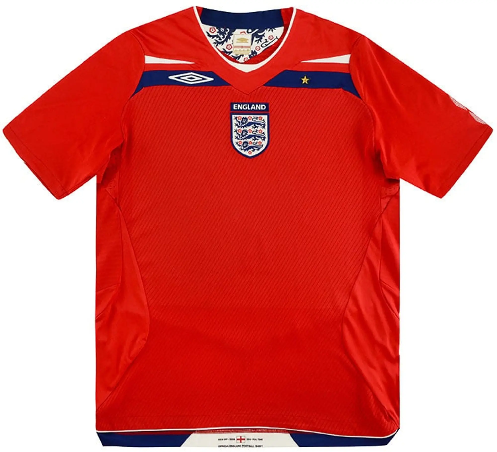 Umbro 2008-10 England Away Shirt - 5/10 - (XXL)