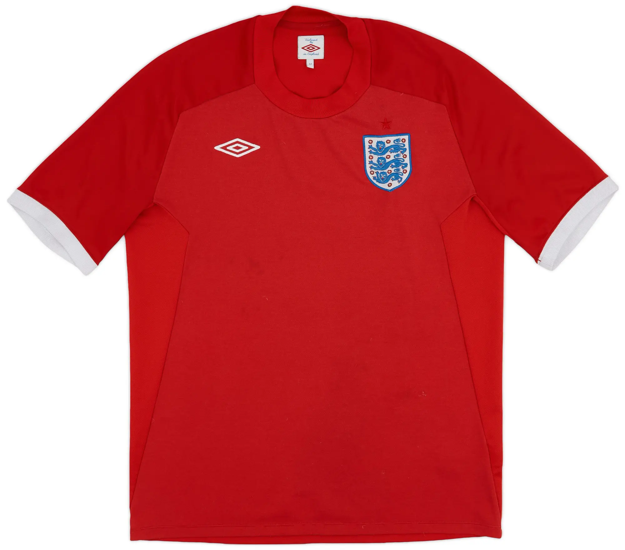 Umbro 2010-11 England Away Shirt - 6/10 - (L)