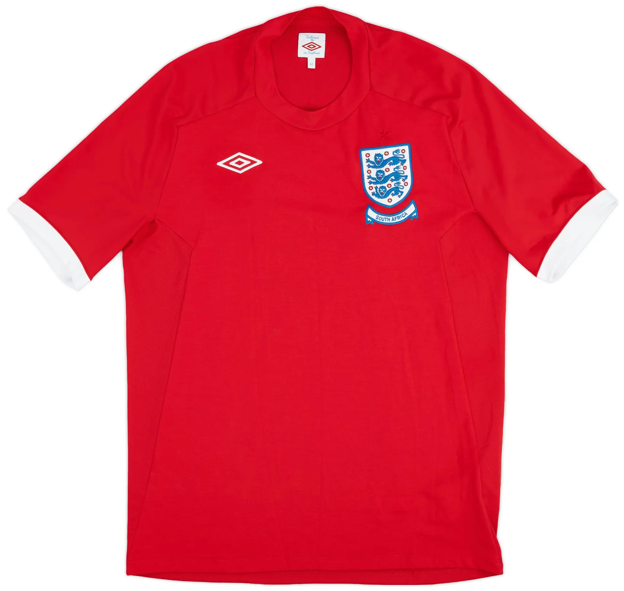 Umbro 2010-11 England 'South Africa' Away Shirt - 9/10 - (L)