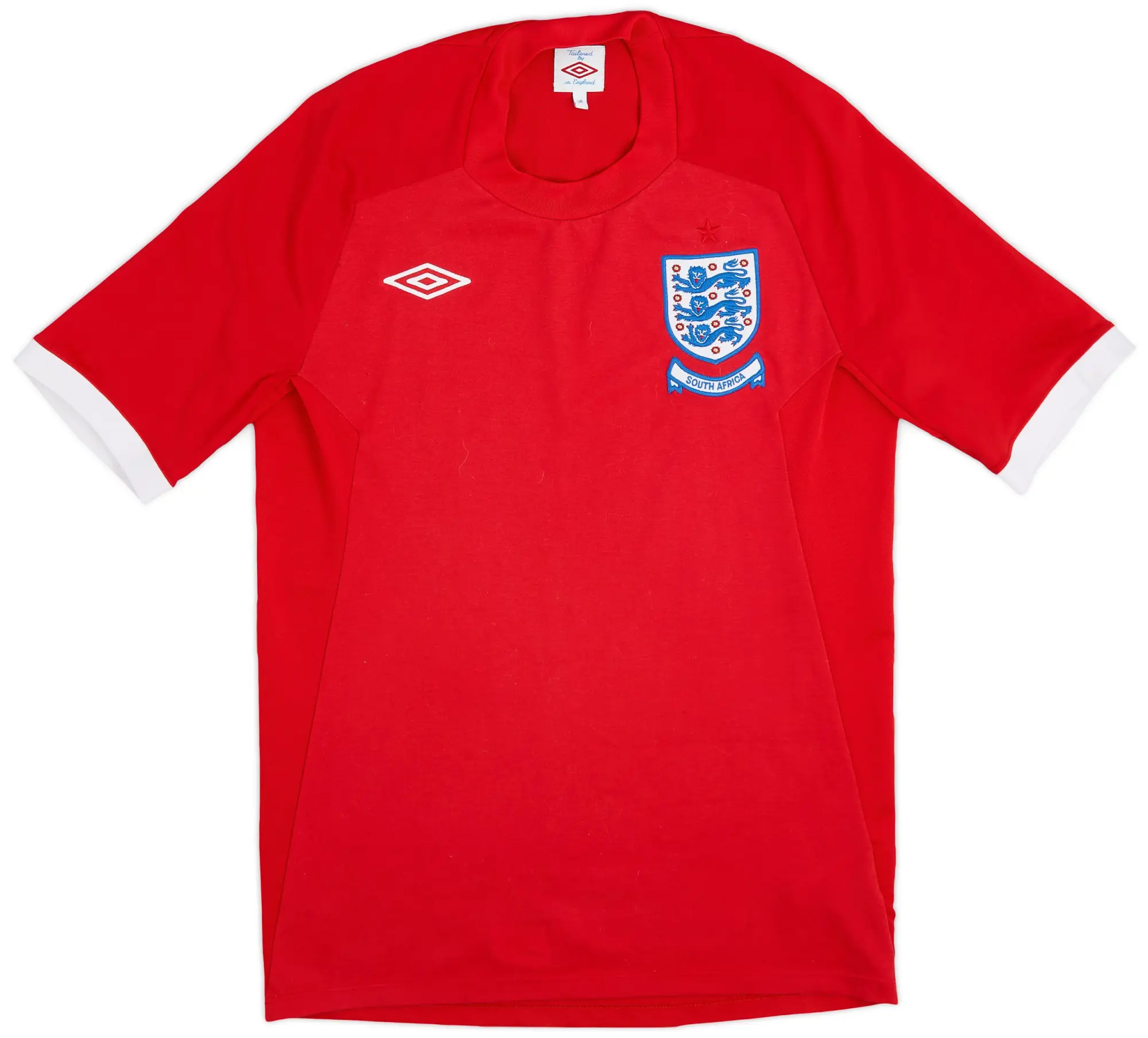 Umbro 2010-11 England 'South Africa' Away Shirt - 8/10 - (S/M)