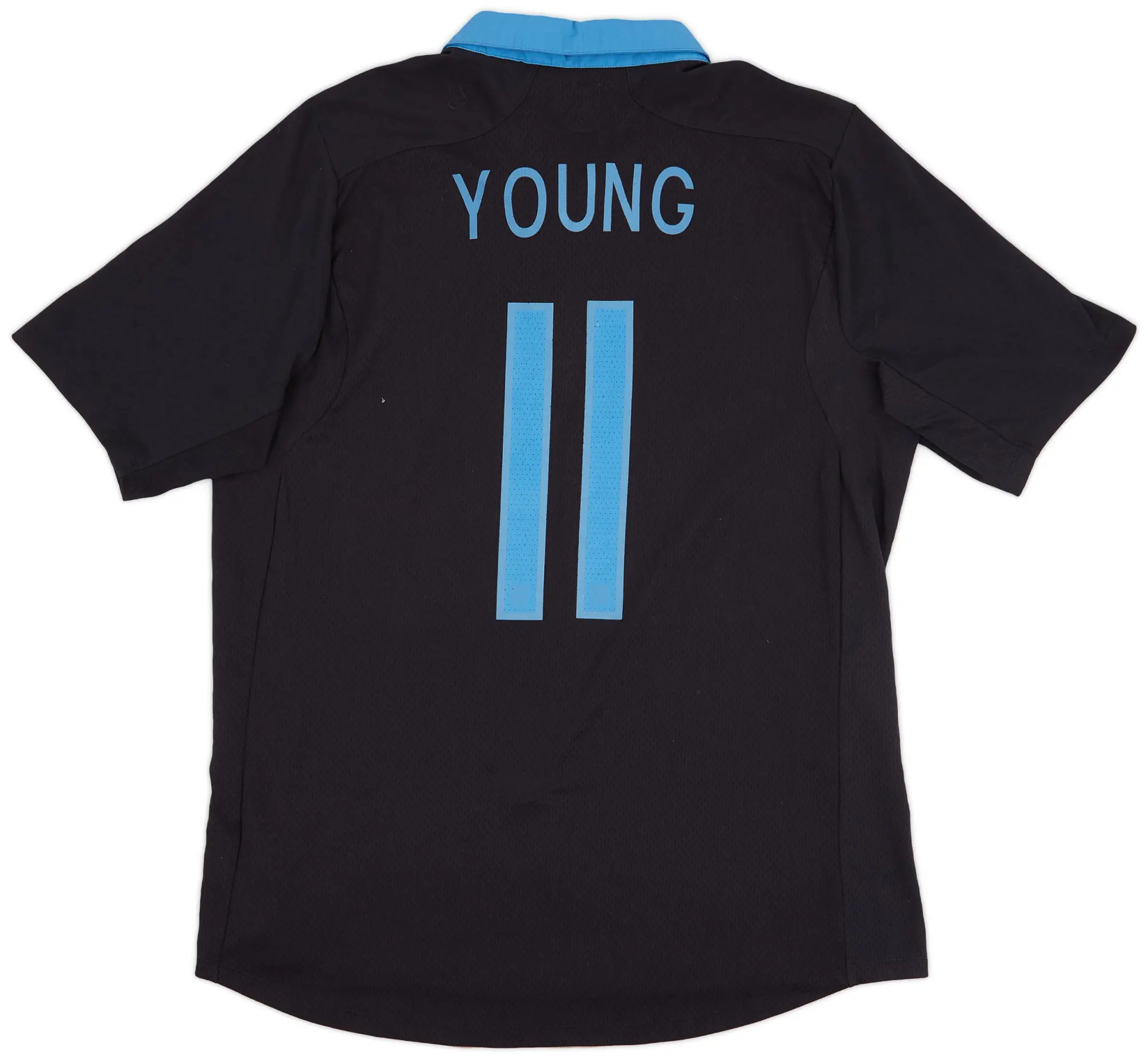 Umbro 2011-12 England Away Shirt Young #11 - 7/10 - (L)