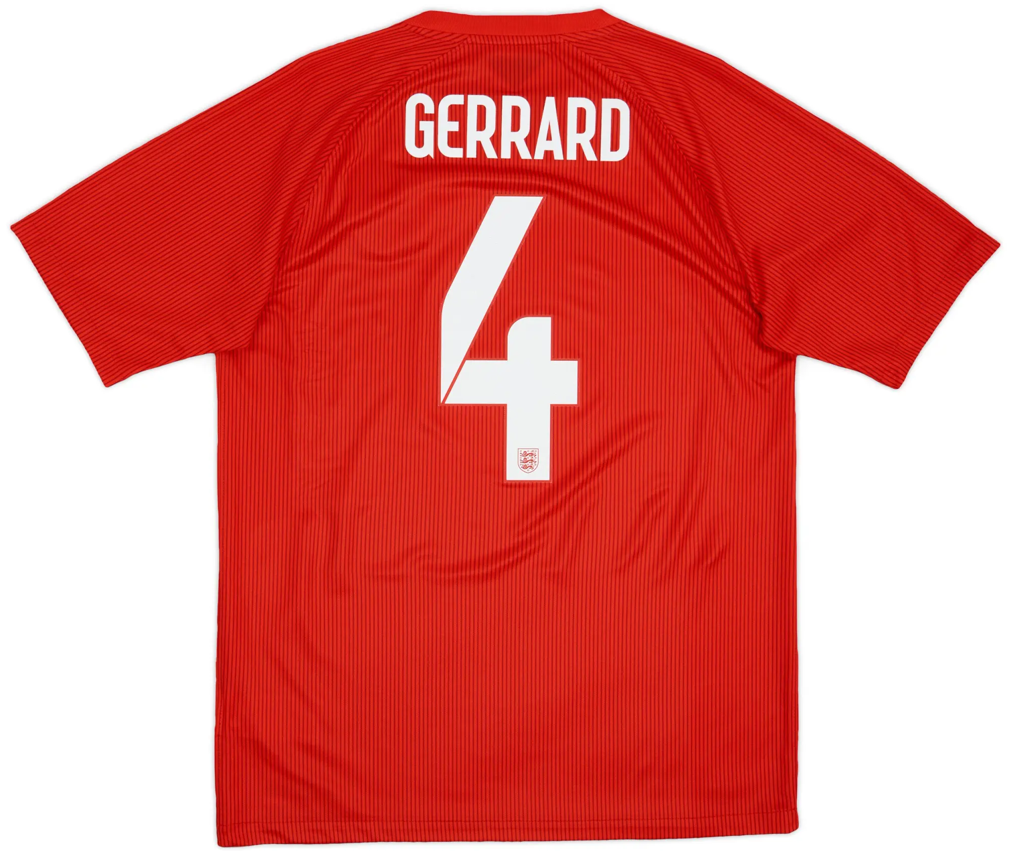 Nike 2014-15 England Away Shirt Gerrard #4 - 8/10 - (M)