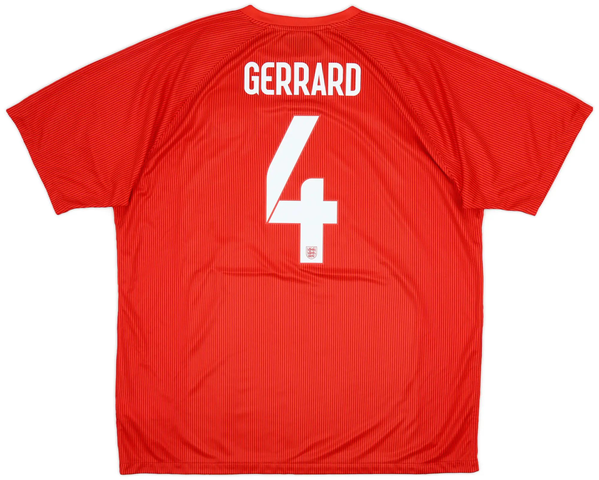 Nike 2014-15 England Away Shirt Gerrard #4 - 9/10 - (XXL)