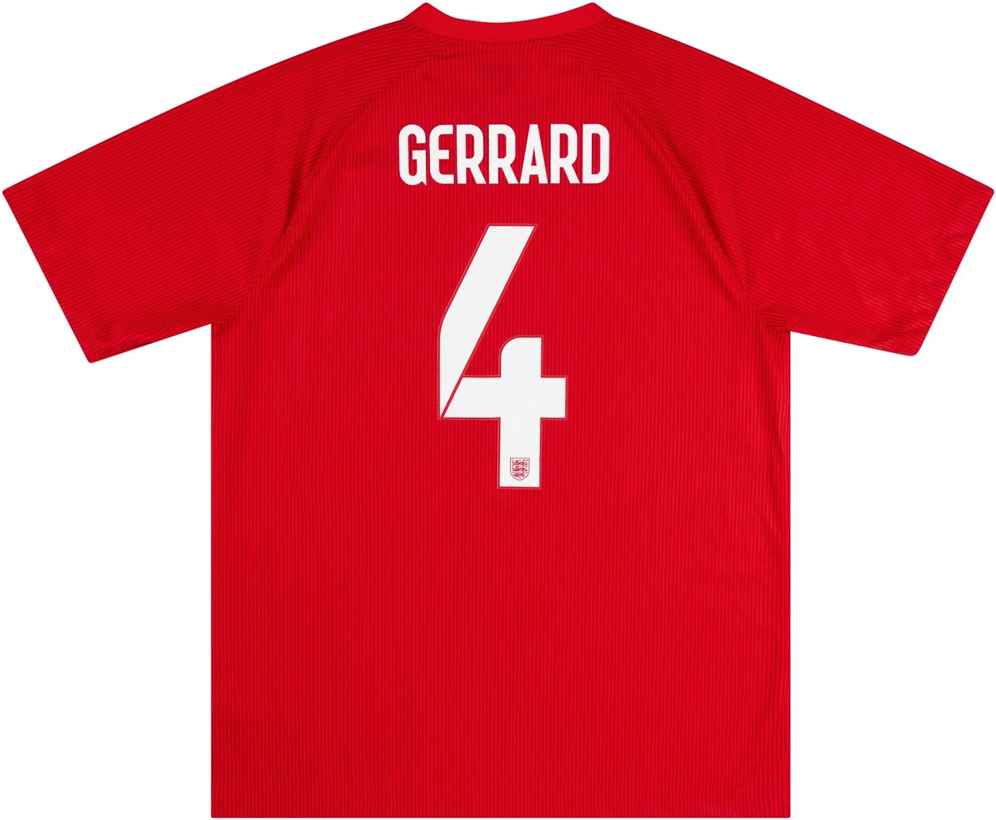 Nike 2014-16 England Away Shirt Gerrard #4 - 8/10 - (M)